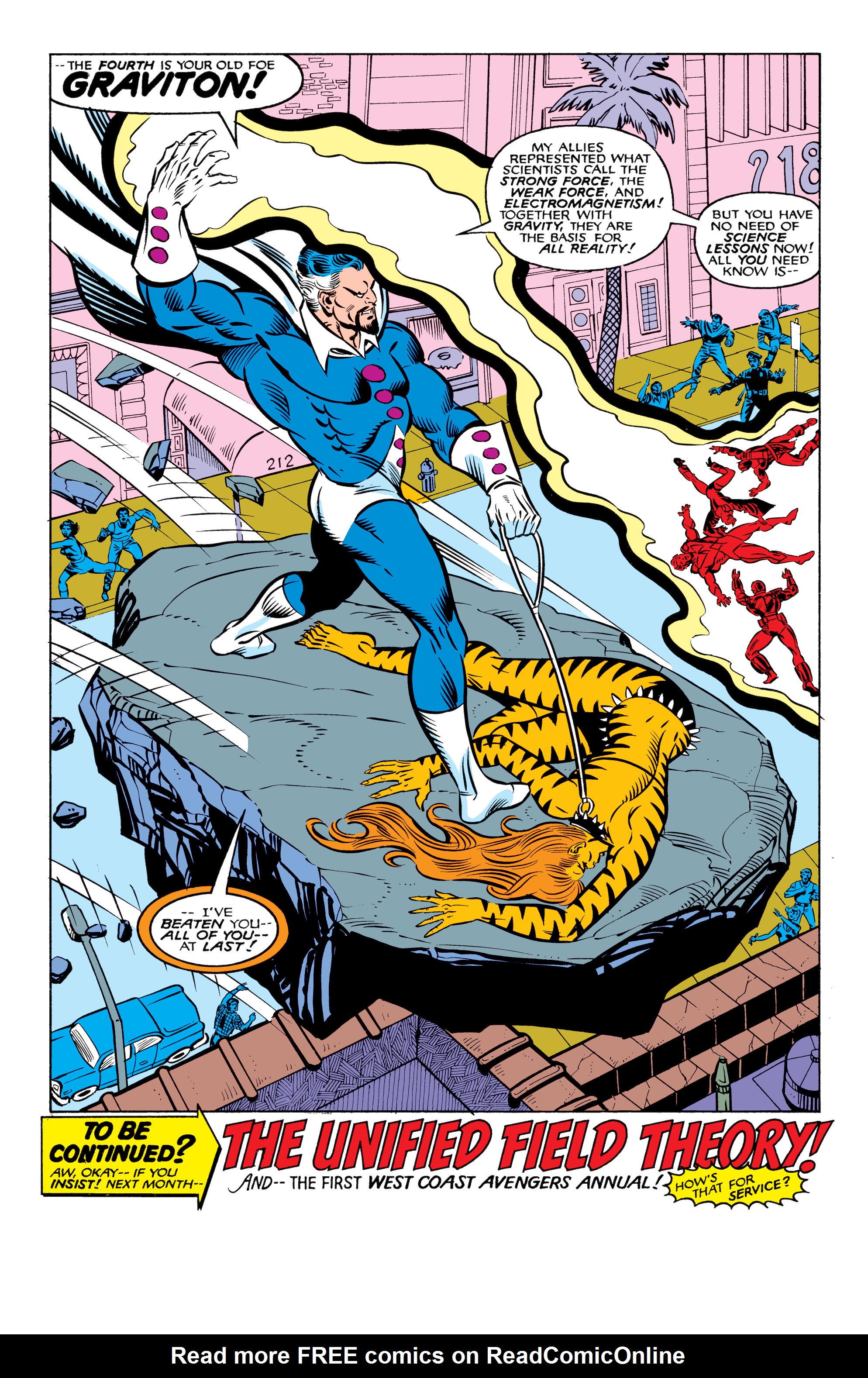 Read online Avengers West Coast Epic Collection: How The West Was Won comic -  Issue #Avengers West Coast Epic Collection Lost in Space-Time (Part 2) - 19