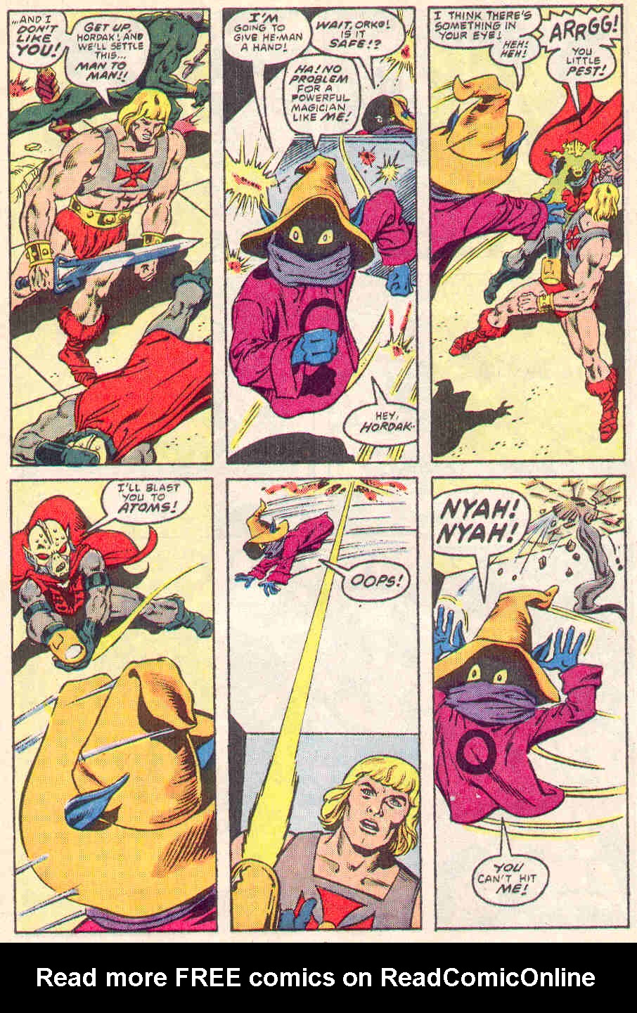 Read online Masters of the Universe (1986) comic -  Issue #9 - 10