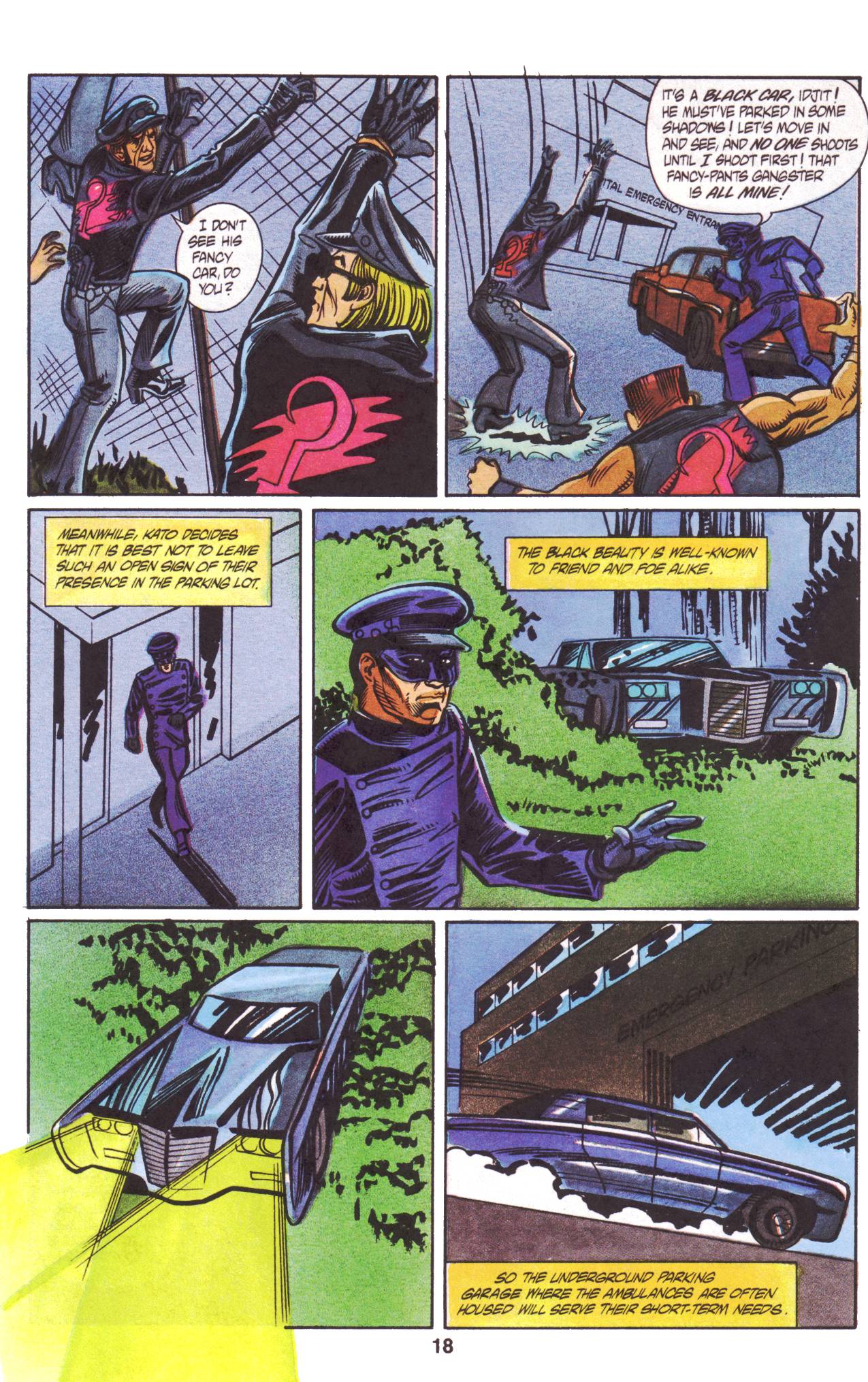 Read online Tales of the Green Hornet (1991) comic -  Issue #3 - 18