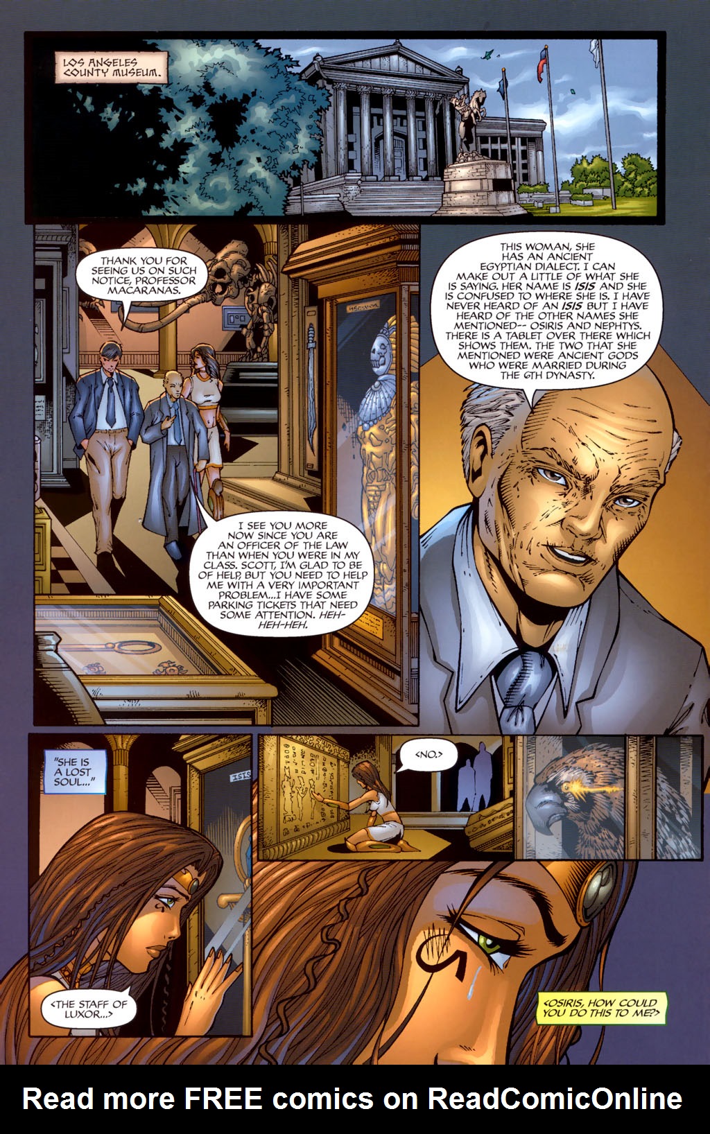Read online The Legend of Isis comic -  Issue #9 - 16