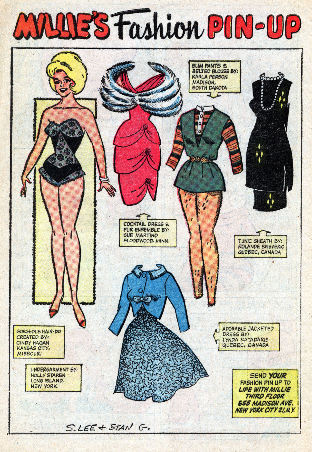 Read online Millie the Model comic -  Issue #113 - 8