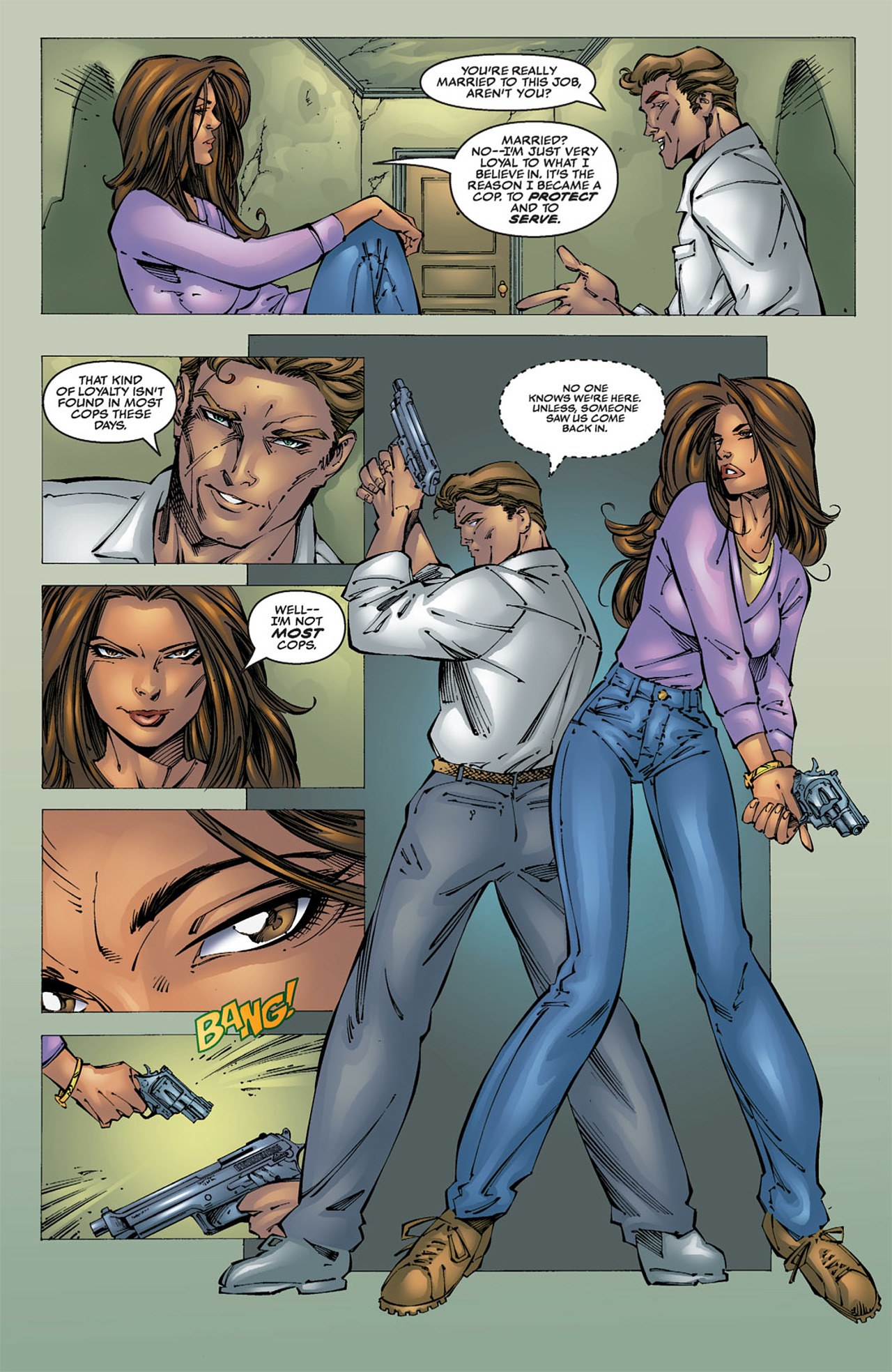 Read online Witchblade (1995) comic -  Issue #28 - 14