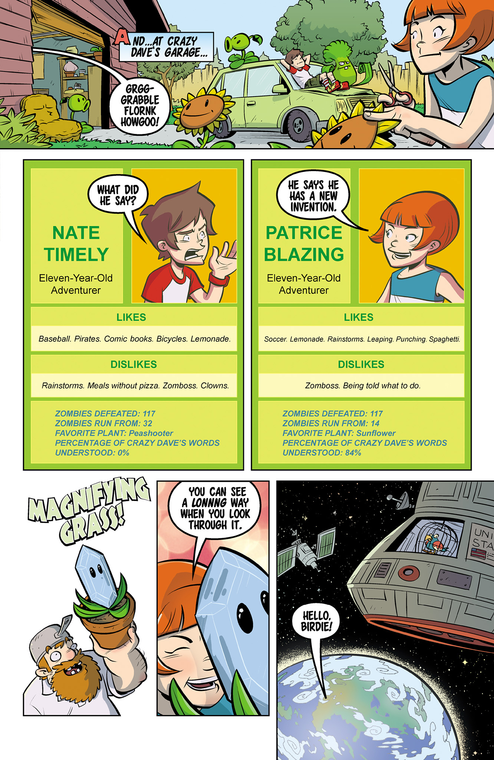Read online Plants vs. Zombies: Bully For You comic -  Issue #1 - 11