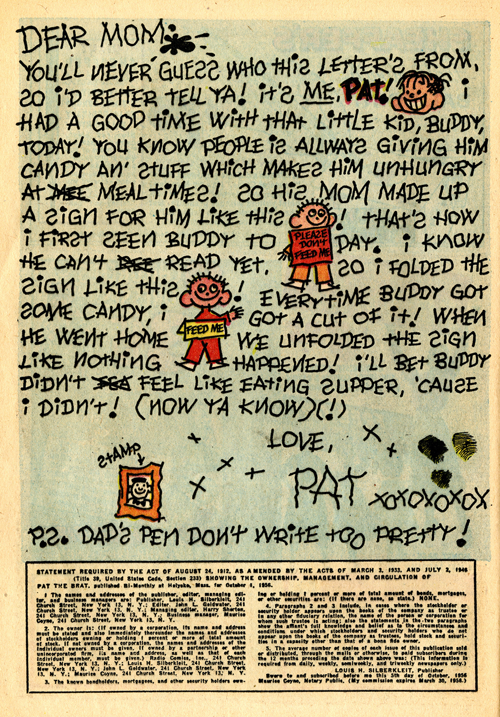 Read online Pat the Brat comic -  Issue #20 - 26