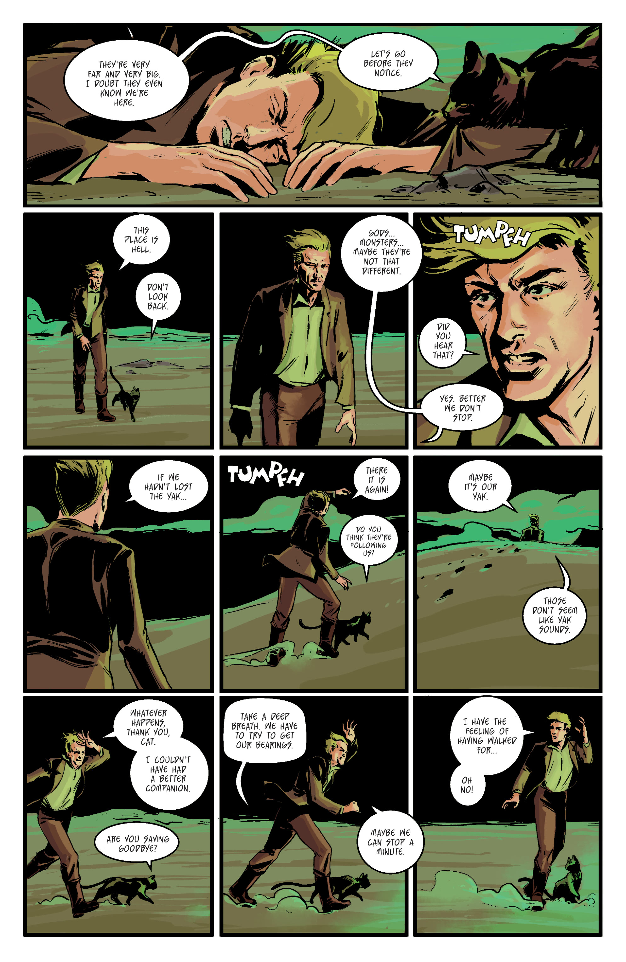 Read online Lovecraft Unknown Kadath comic -  Issue #6 - 16