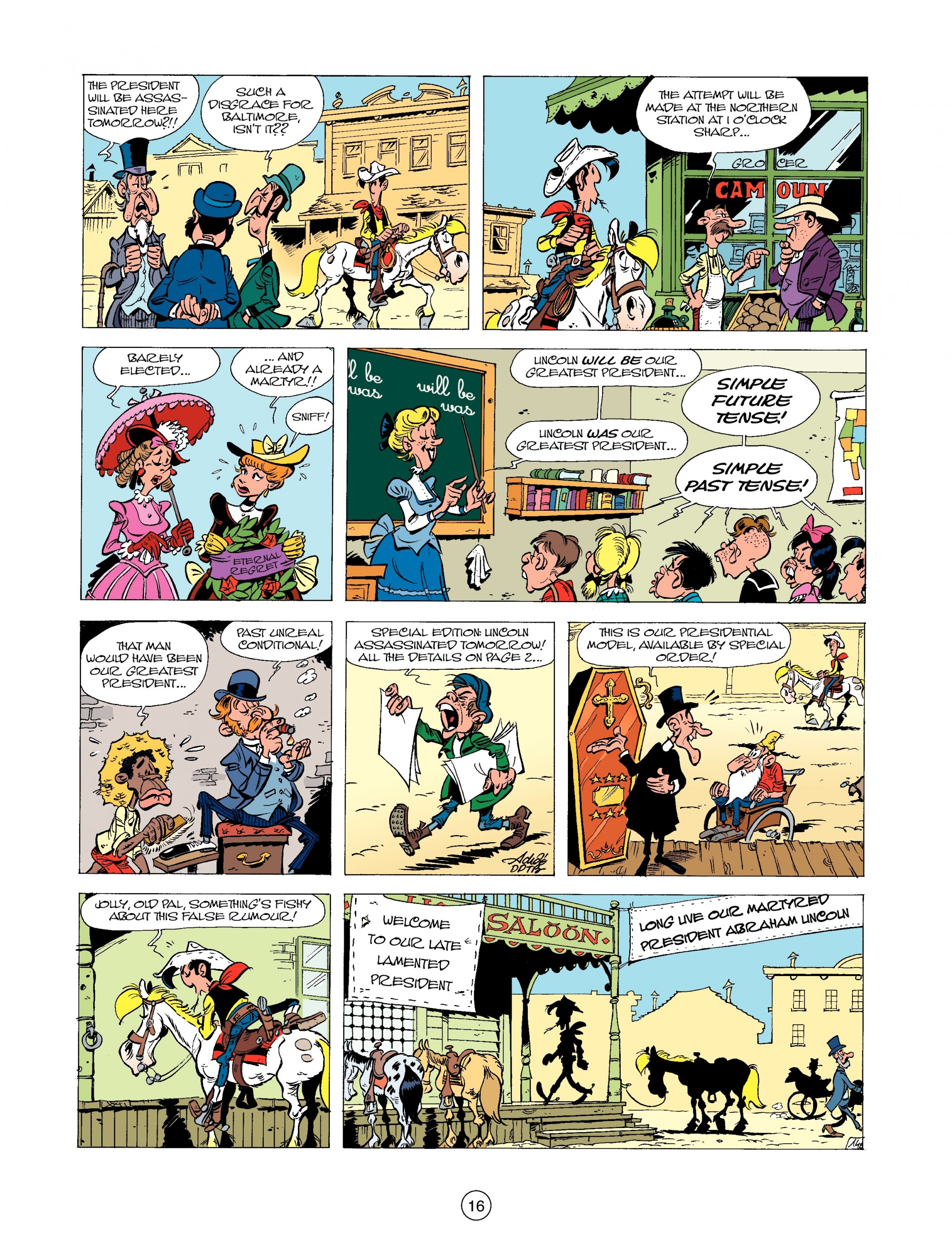 Read online A Lucky Luke Adventure comic -  Issue #31 - 16
