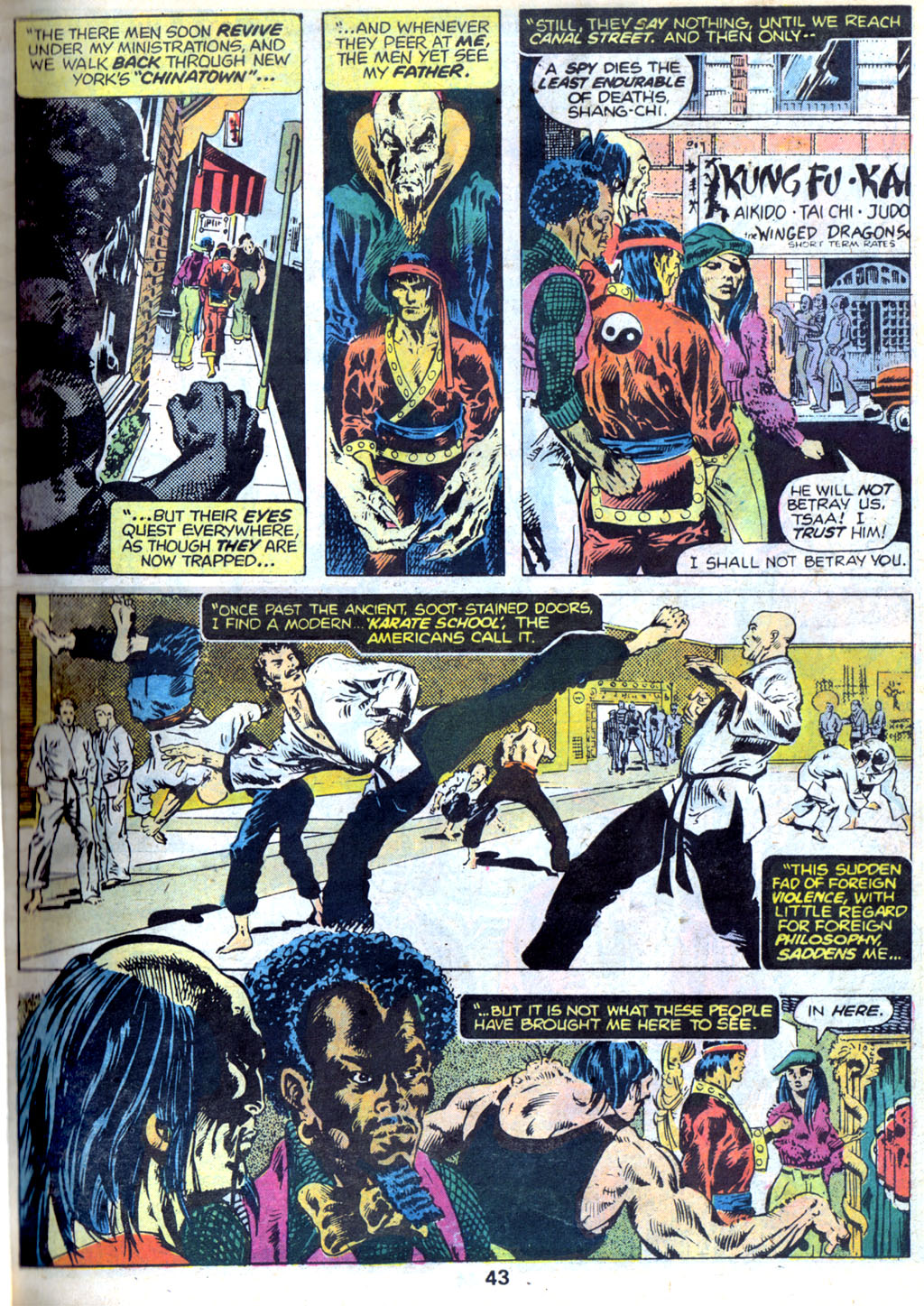 Read online Savage Fists Of Kung Fu comic -  Issue # TPB - 43