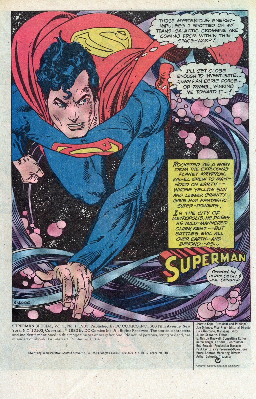 Read online Superman Special (1983) comic -  Issue #1 - 3