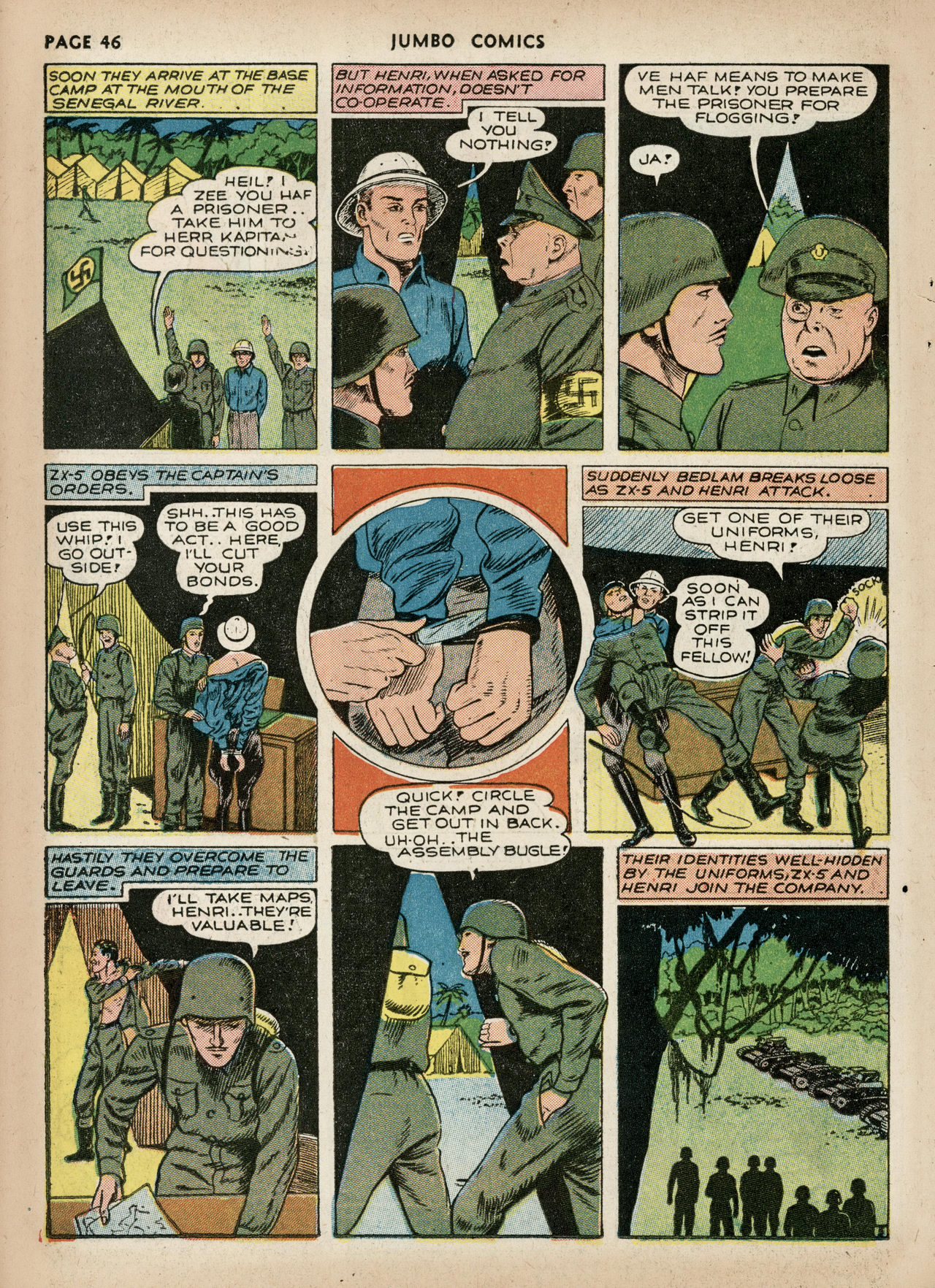 Read online Jumbo Comics comic -  Issue #31 - 48