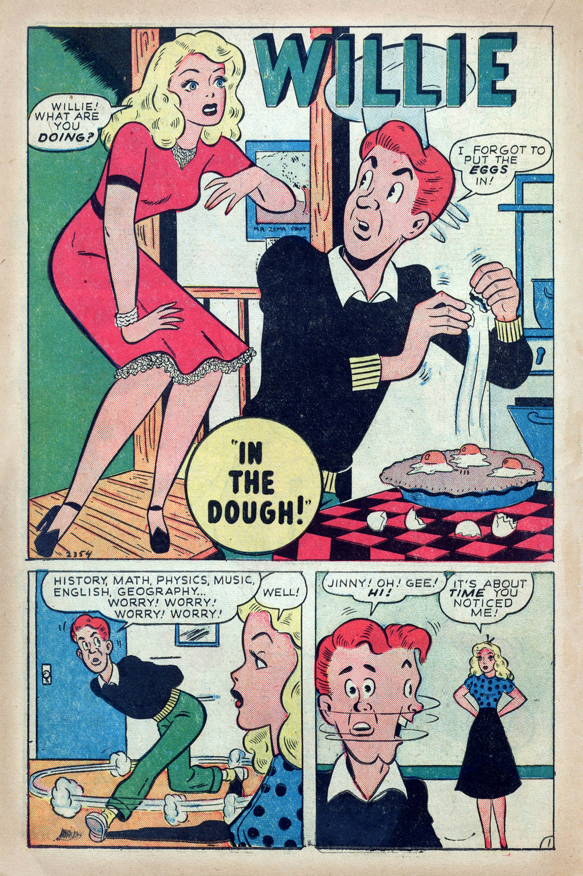 Read online Willie Comics (1946) comic -  Issue #15 - 26