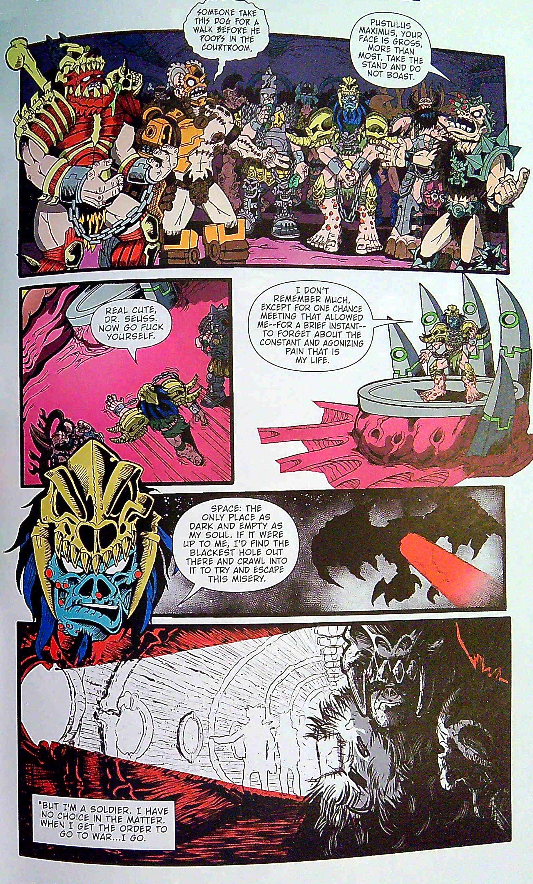 Read online GWAR: The Enormogantic Fail comic -  Issue # TPB - 51