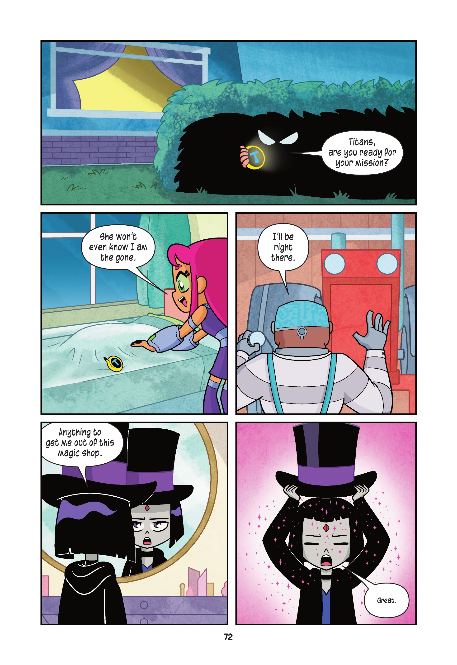 Read online Teen Titans Go!/DC Super Hero Girls: Exchange Students comic -  Issue # TPB (Part 1) - 71