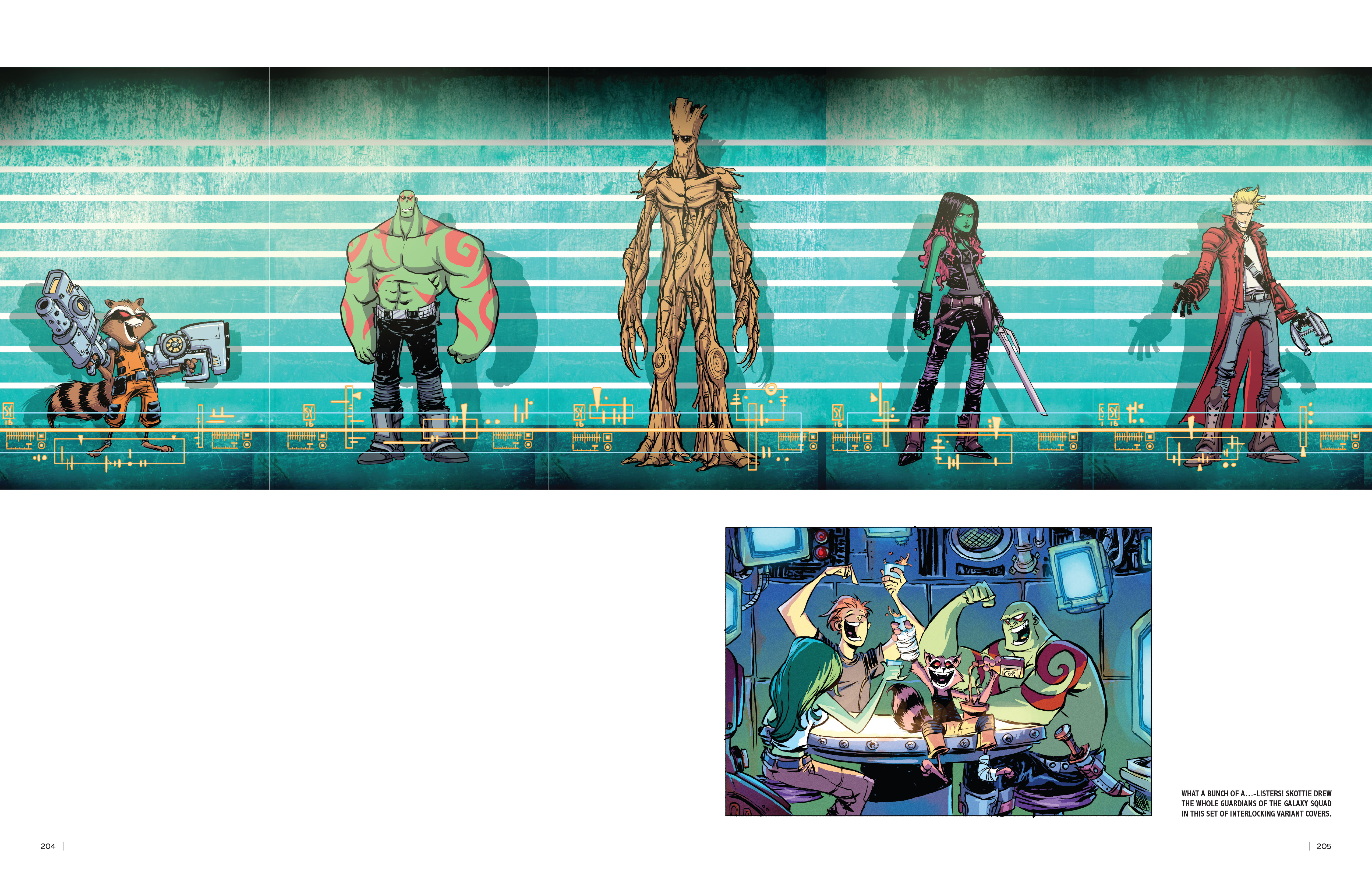 Read online The Marvel Art of Skottie Young comic -  Issue # TPB - 104