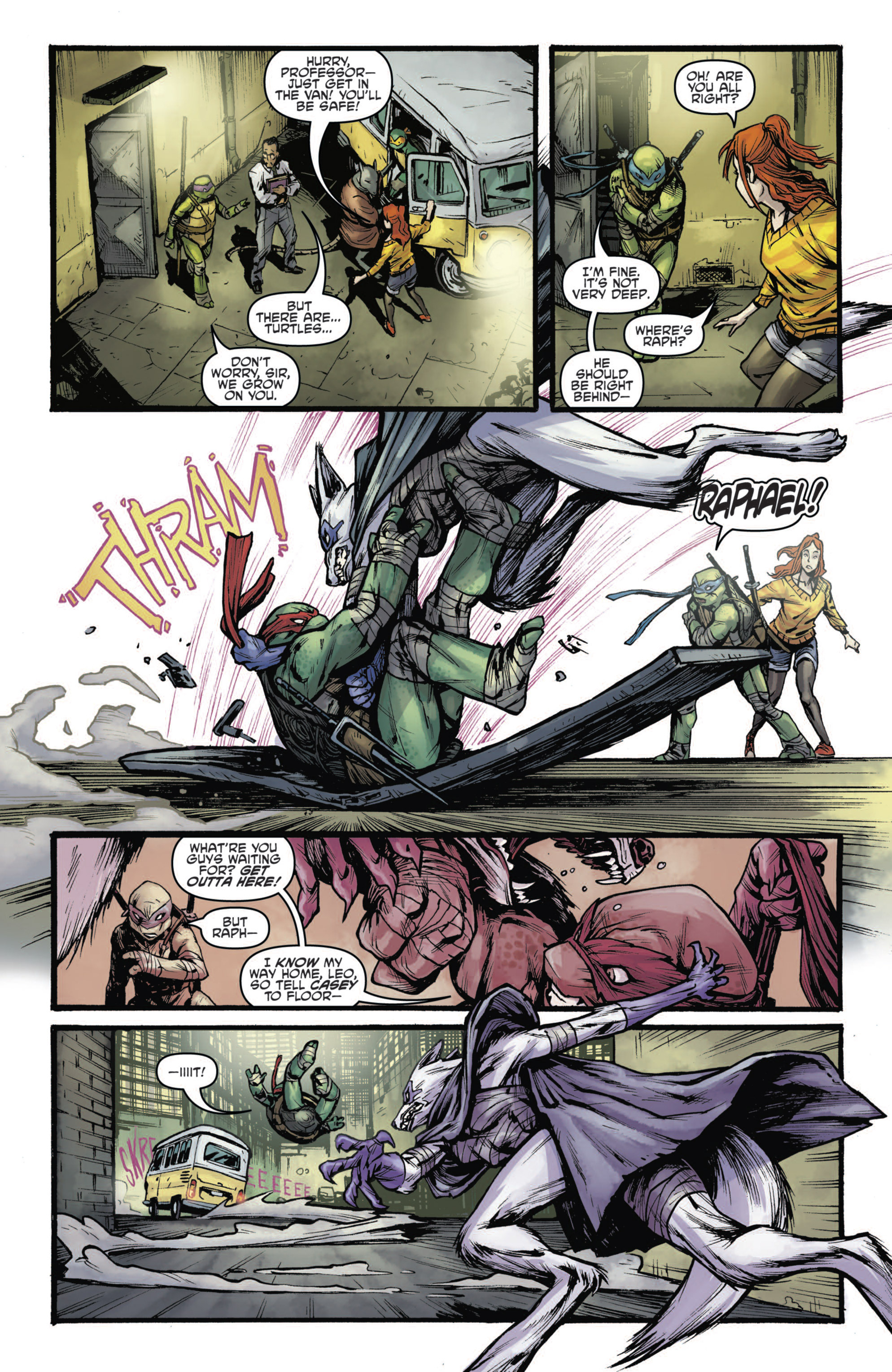 Read online Teenage Mutant Ninja Turtles: The Secret History of the Foot Clan comic -  Issue #3 - 15