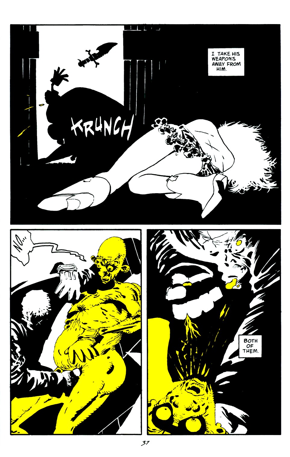 Read online Sin City: That Yellow Bastard comic -  Issue #6 - 37