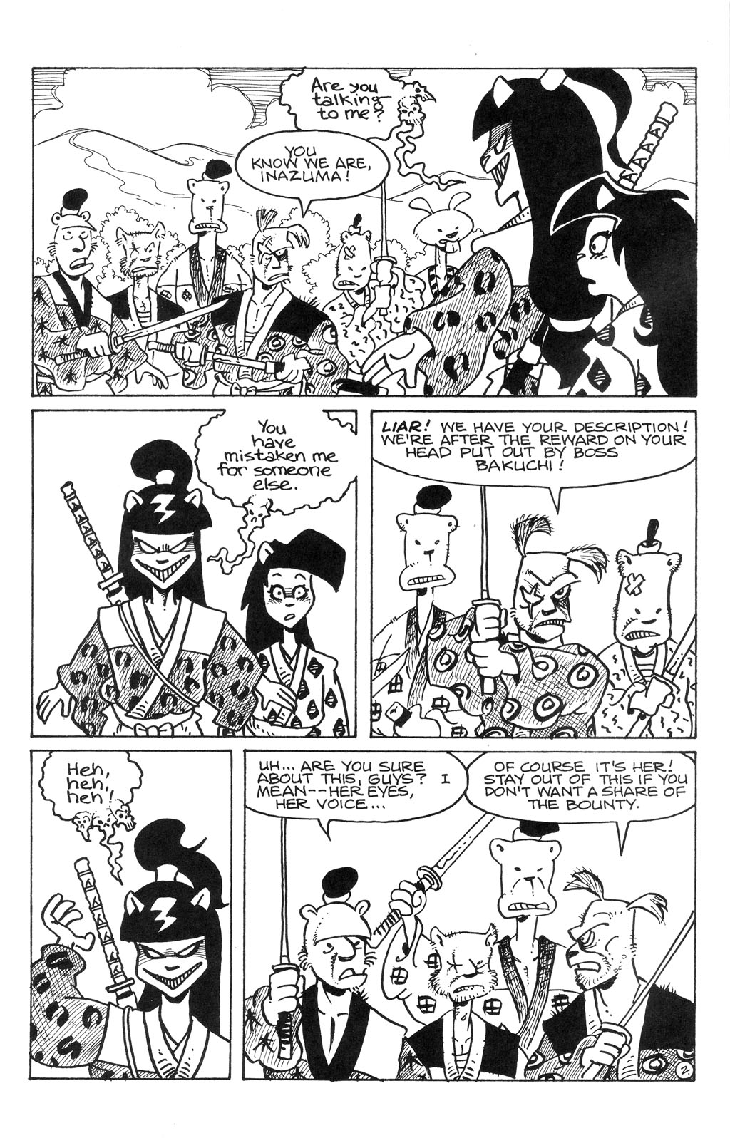 Usagi Yojimbo (1996) Issue #98 #98 - English 4