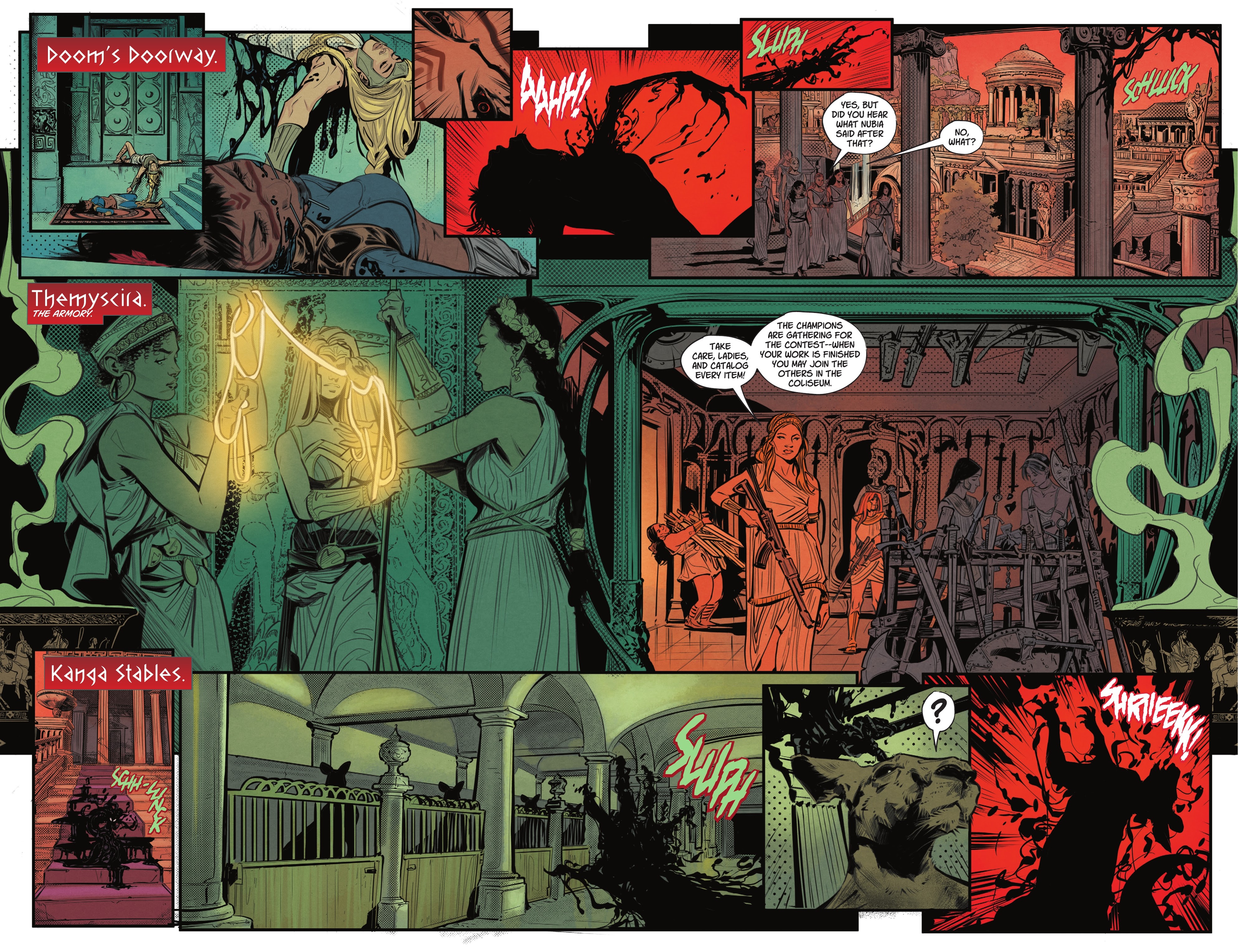 Read online Trial of the Amazons: Wonder Girl comic -  Issue #1 - 18