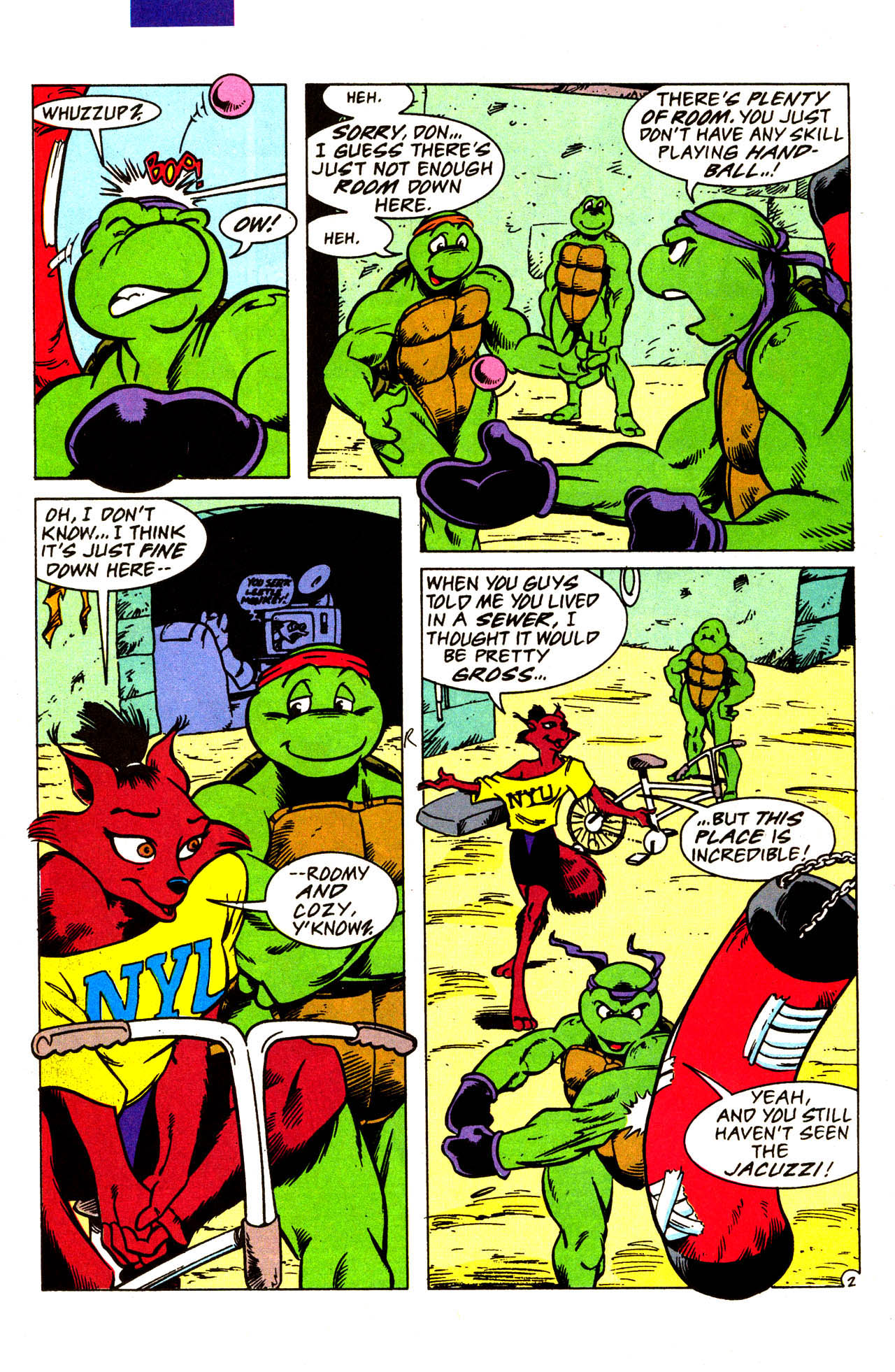 Read online Teenage Mutant Ninja Turtles Adventures (1989) comic -  Issue #42 - 4