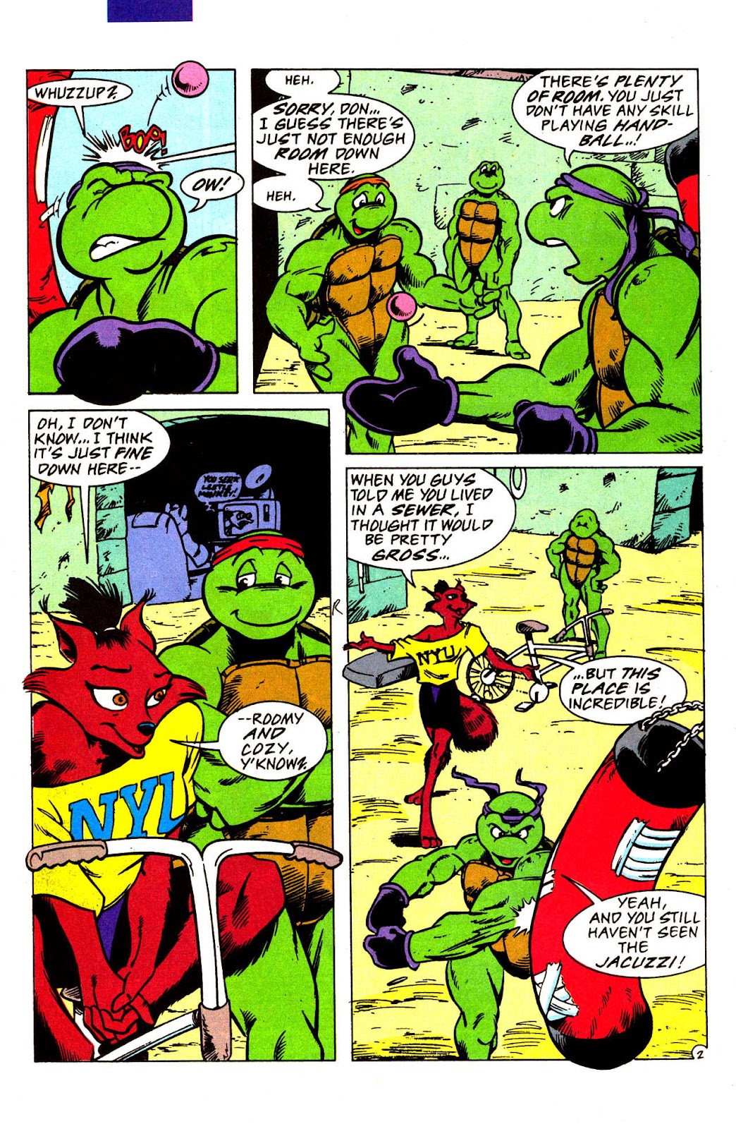 Teenage Mutant Ninja Turtles Adventures (1989) issue 42 - Page 4