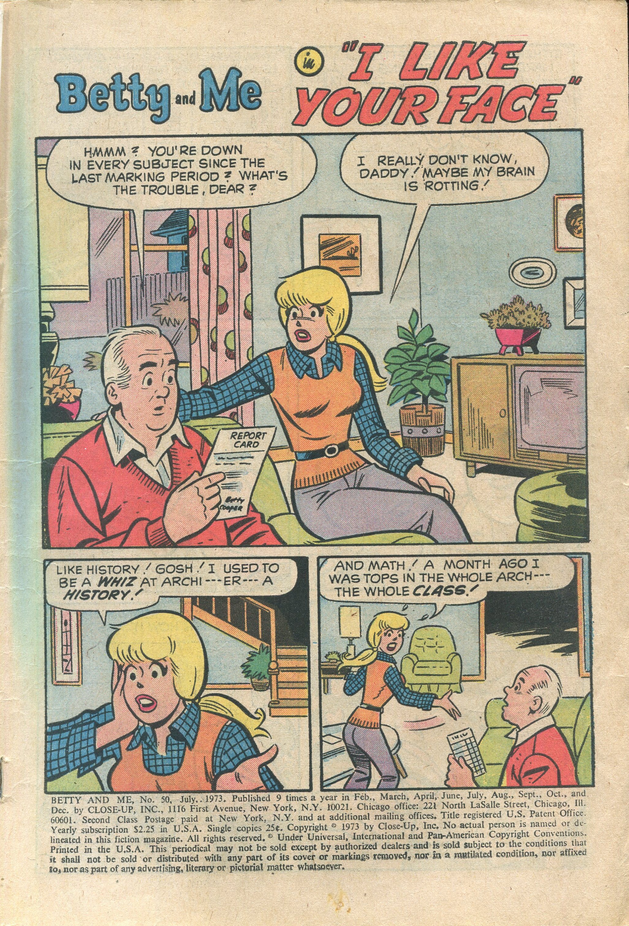 Read online Betty and Me comic -  Issue #50 - 3