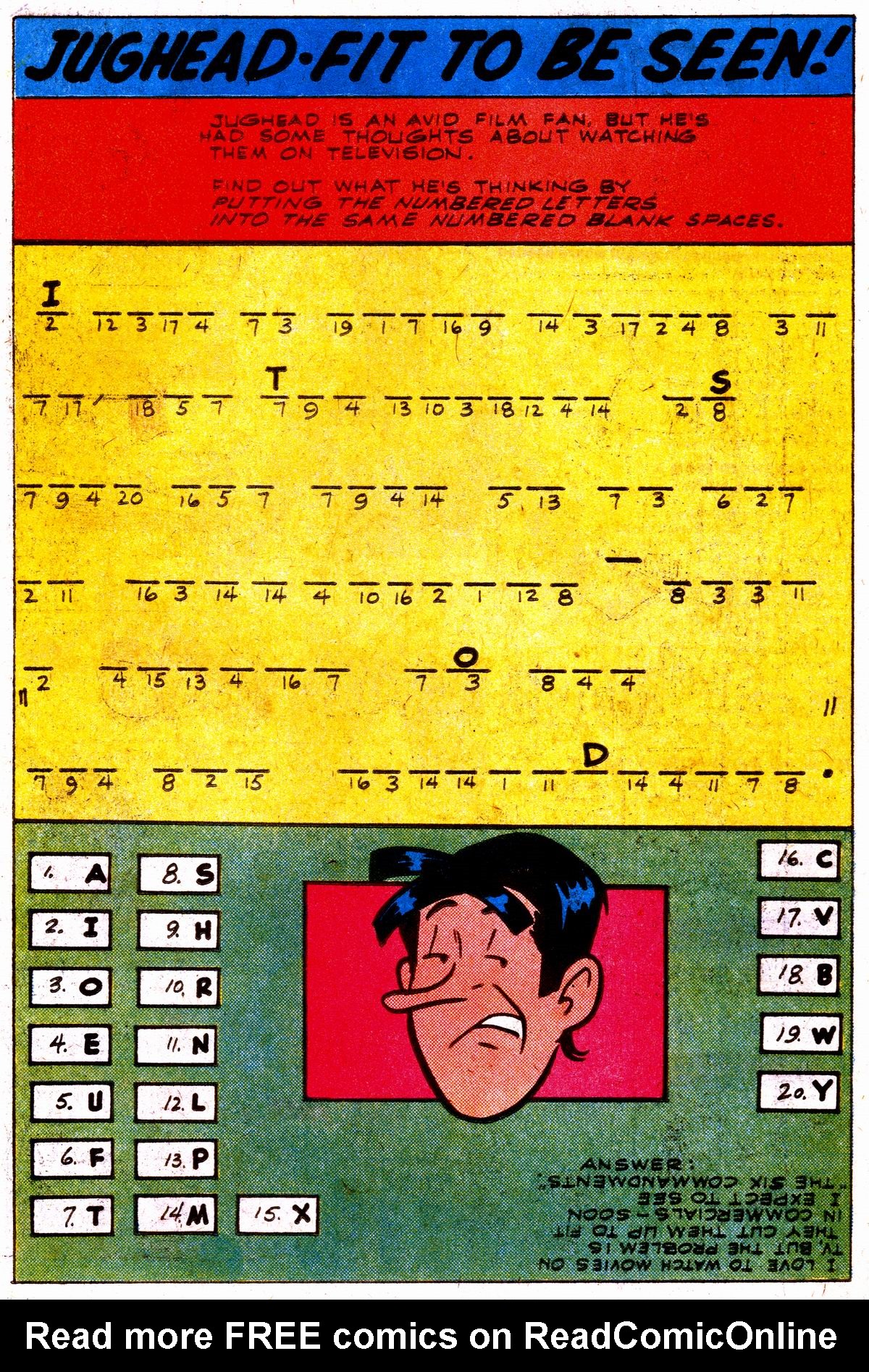 Read online Jughead (1965) comic -  Issue #303 - 9