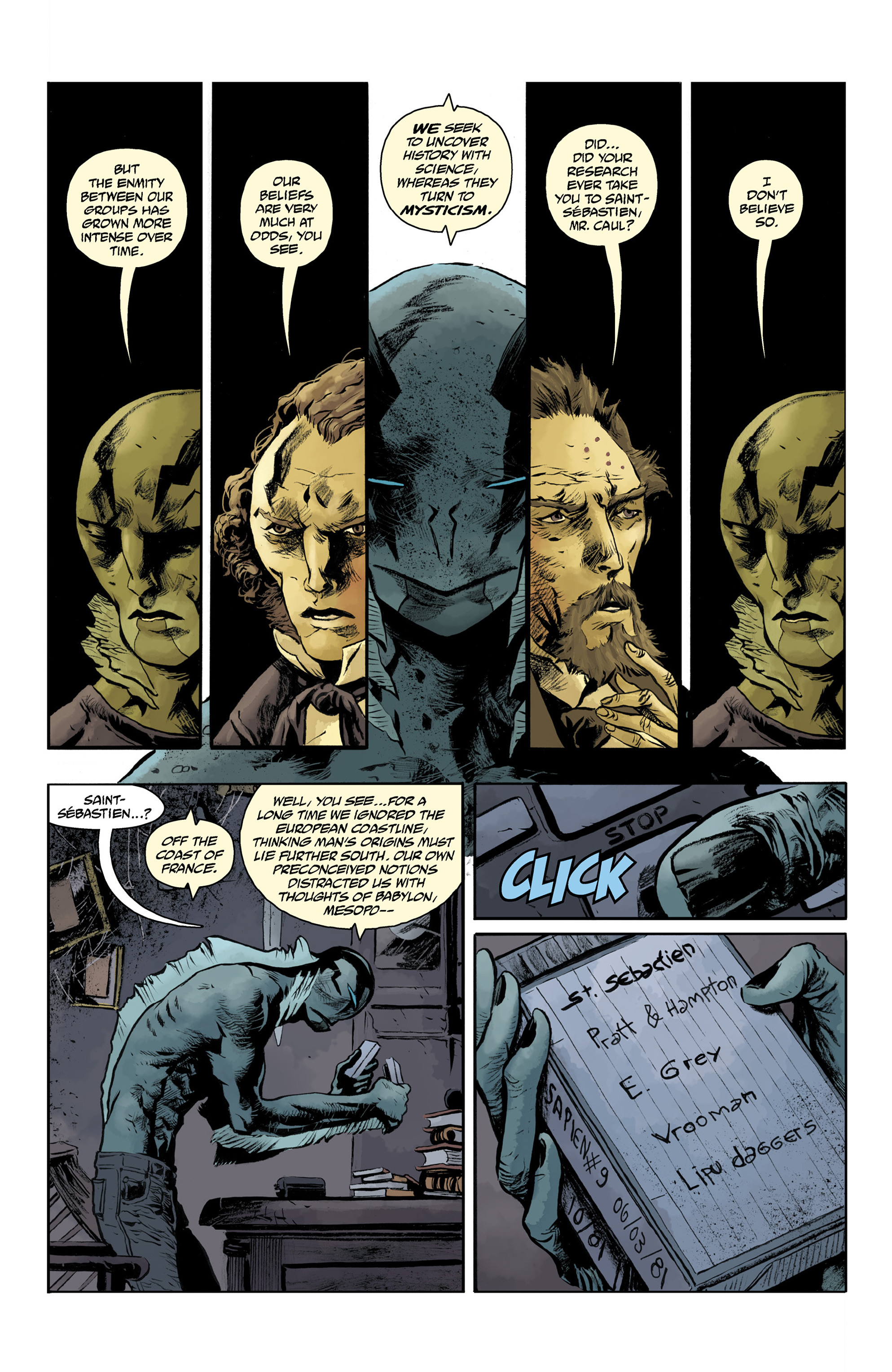 Read online Abe Sapien comic -  Issue #32 - 19