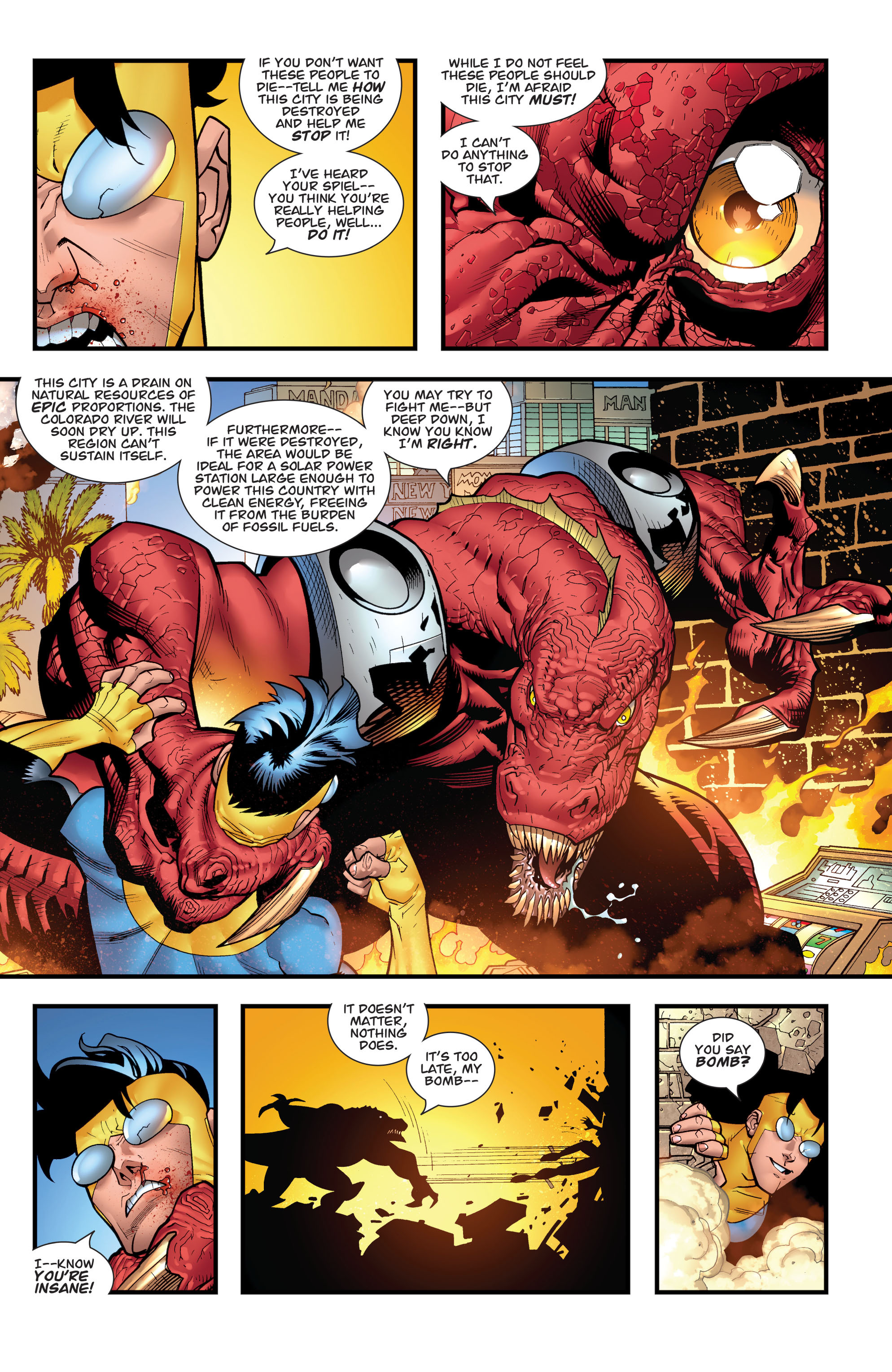 Read online Invincible comic -  Issue # _TPB 15 - Get Smart - 41