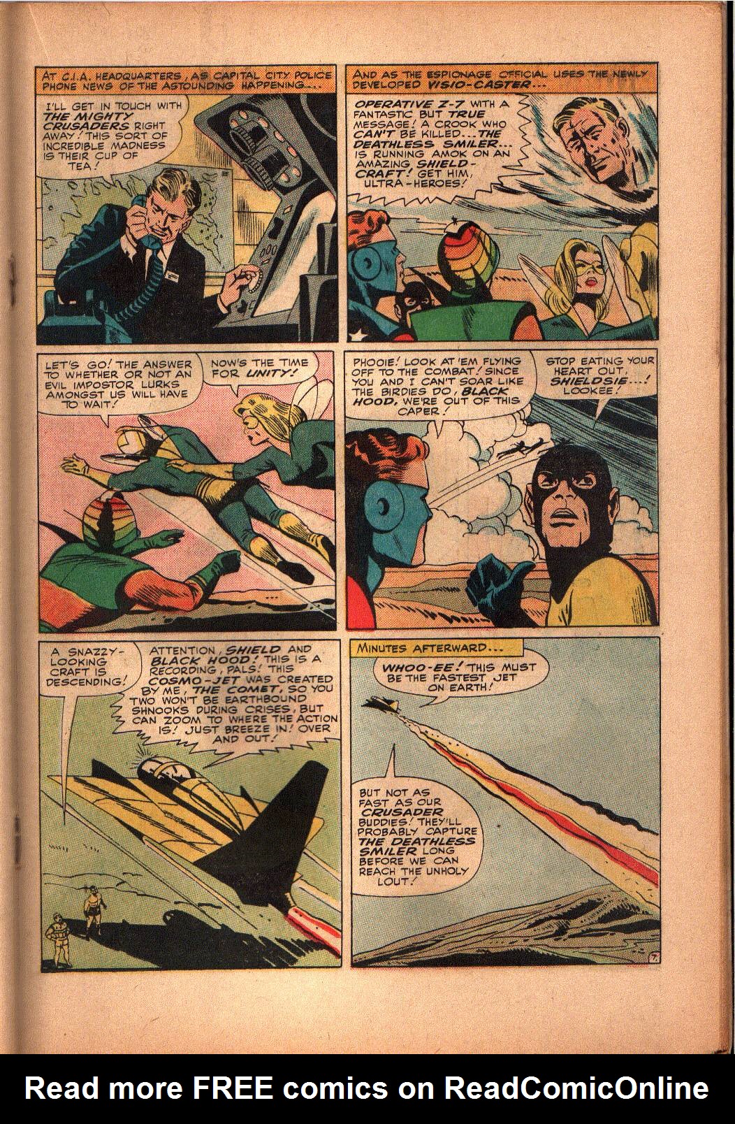 Read online The Mighty Crusaders (1965) comic -  Issue #3 - 16