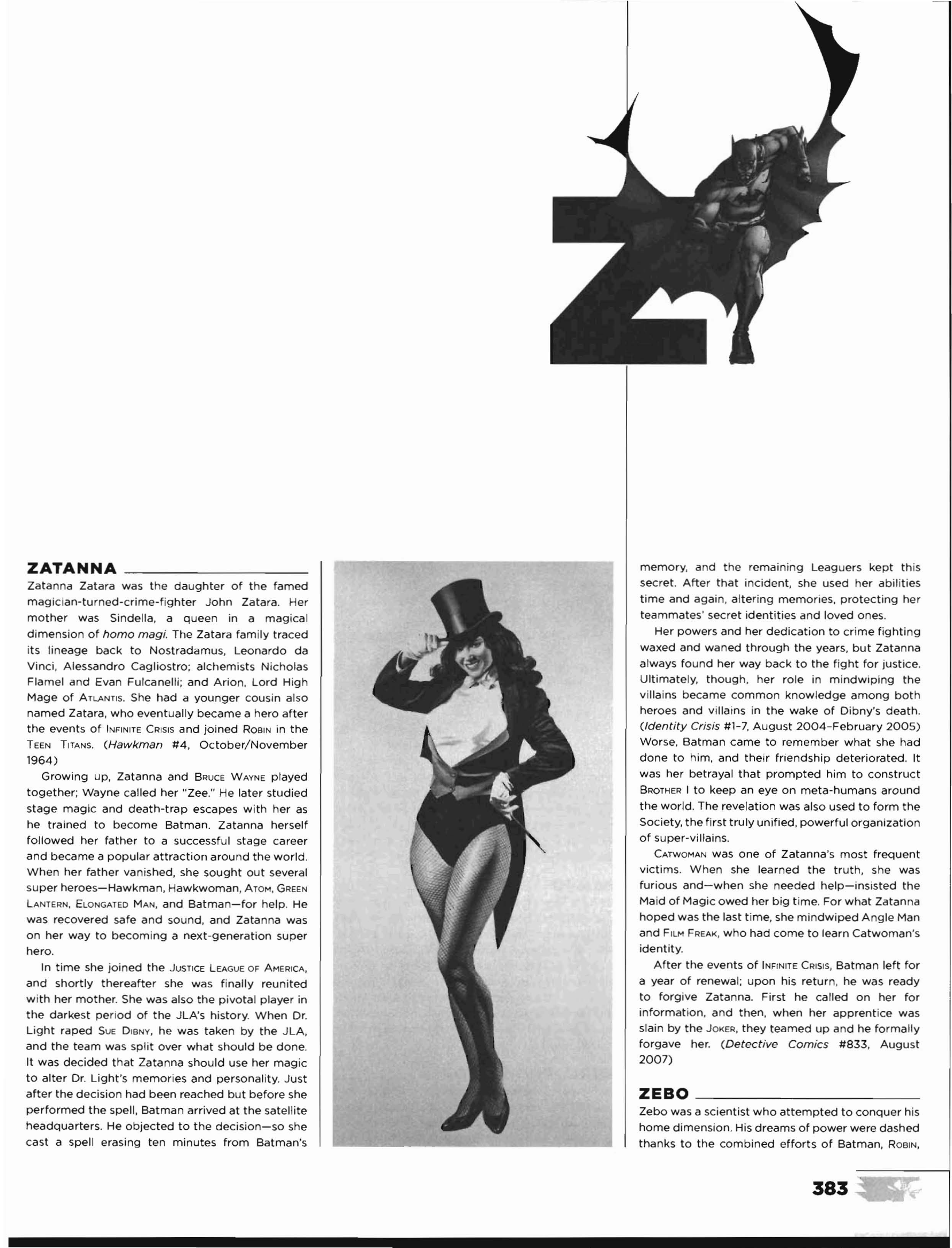 Read online The Essential Batman Encyclopedia comic -  Issue # TPB (Part 4) - 95