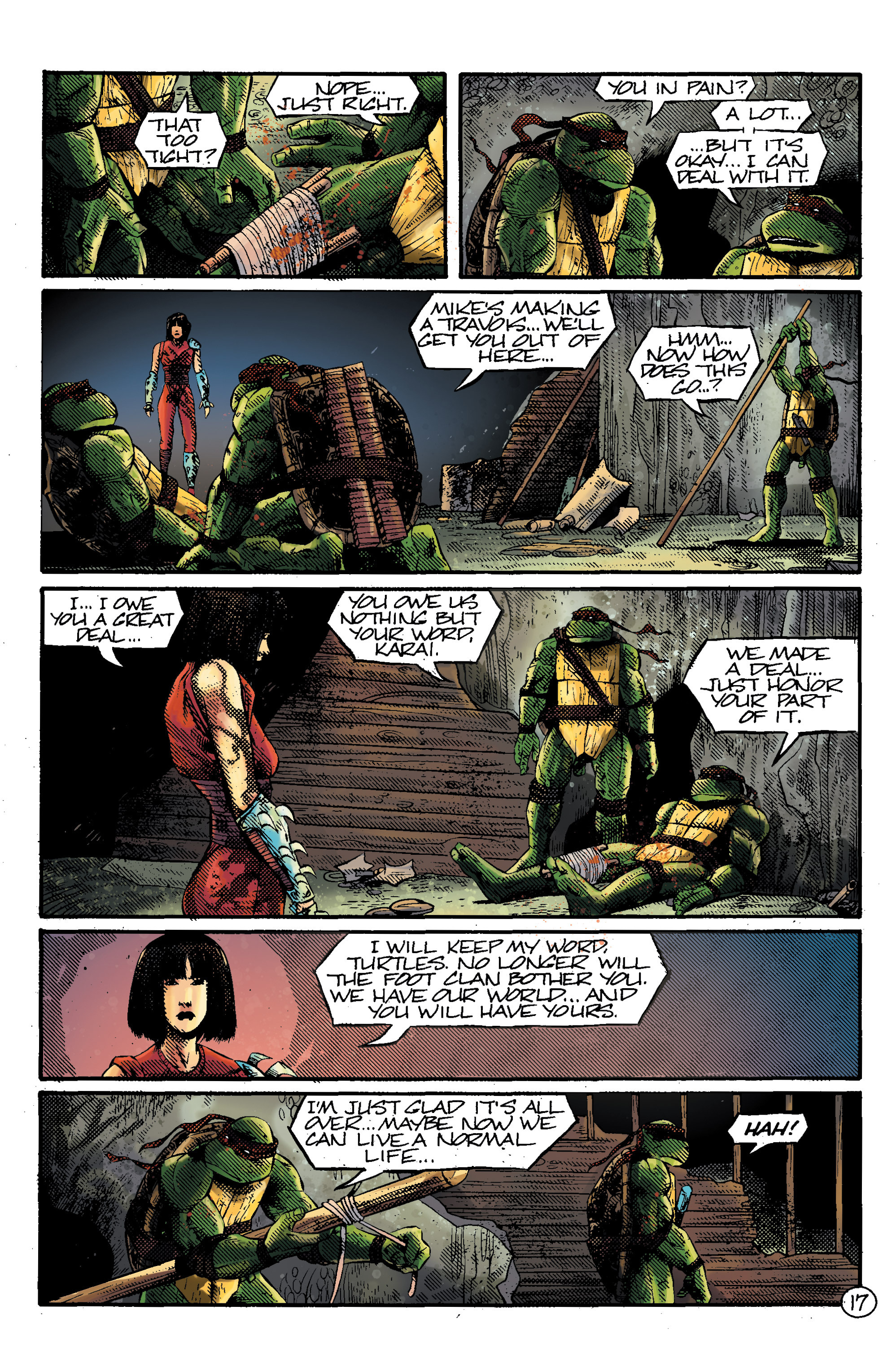 Read online Teenage Mutant Ninja Turtles Color Classics (2015) comic -  Issue #14 - 19
