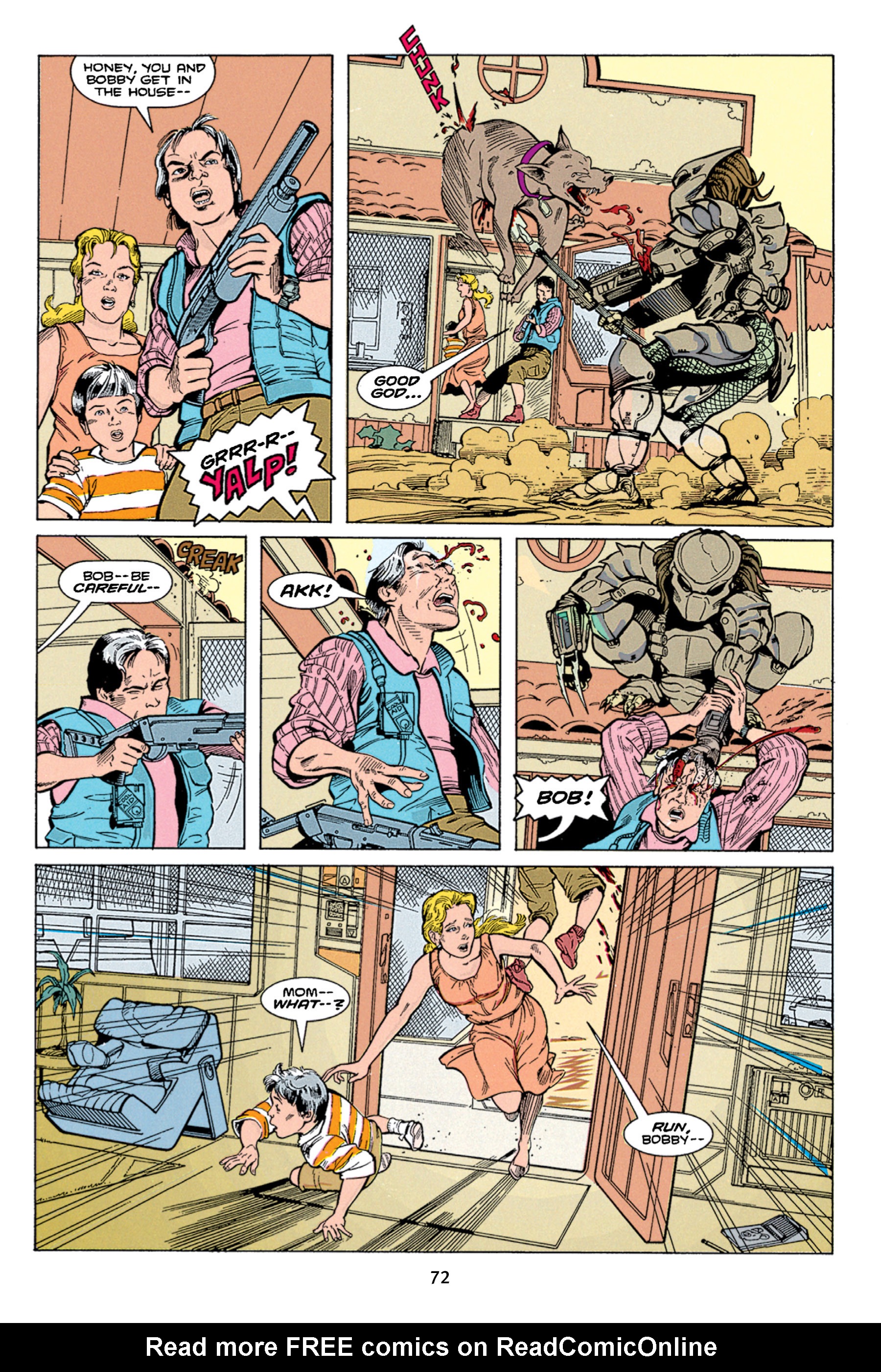 Read online Aliens vs. Predator Omnibus comic -  Issue # _TPB 1 Part 1 - 72