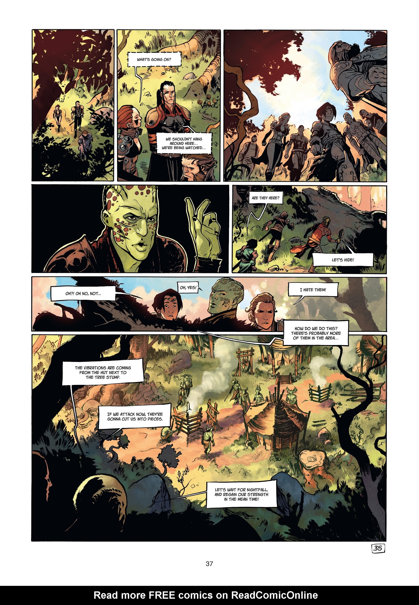 Read online Angor comic -  Issue #4 - 37