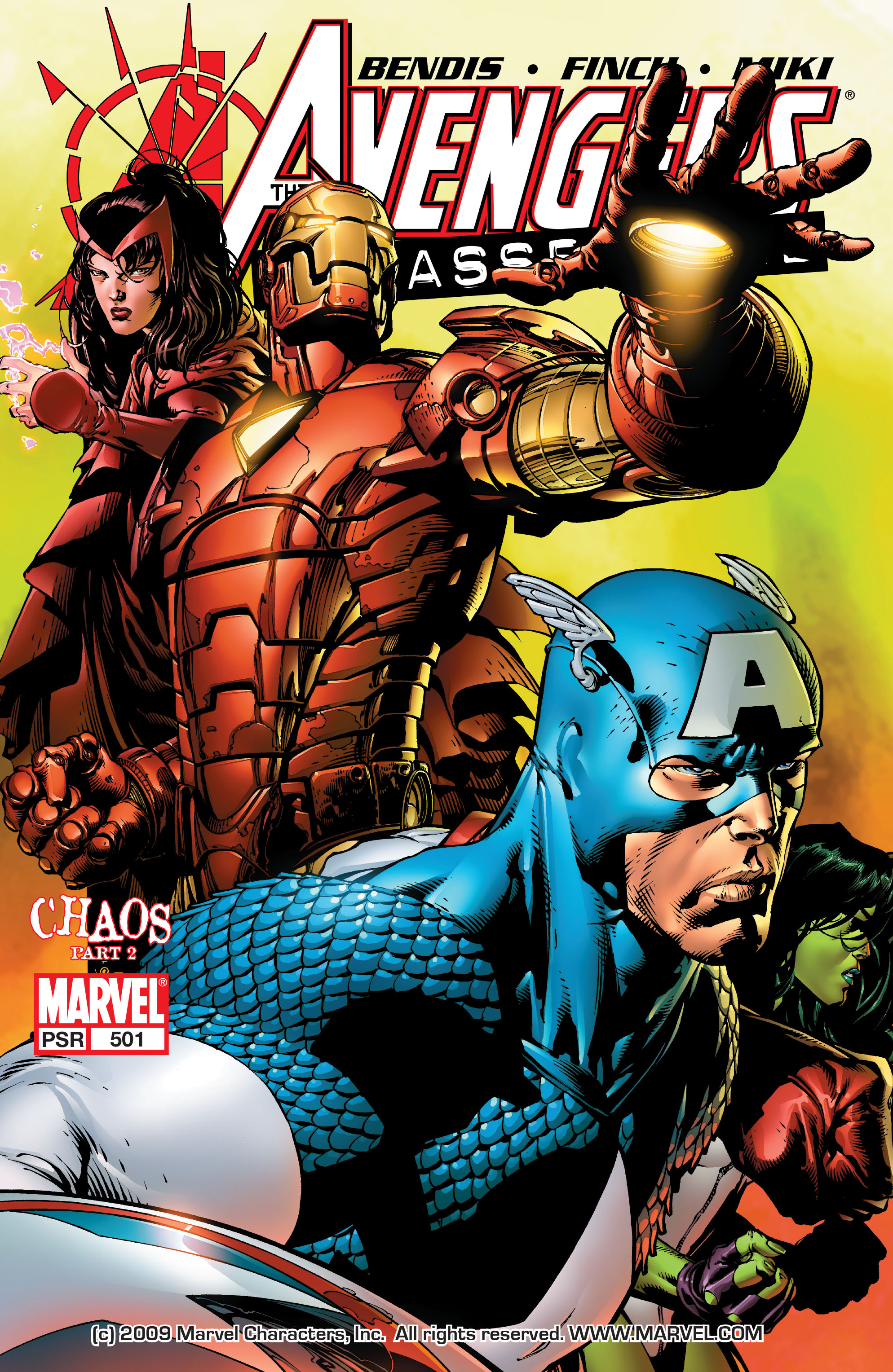 Read online Avengers (1998) comic -  Issue #501 - 1