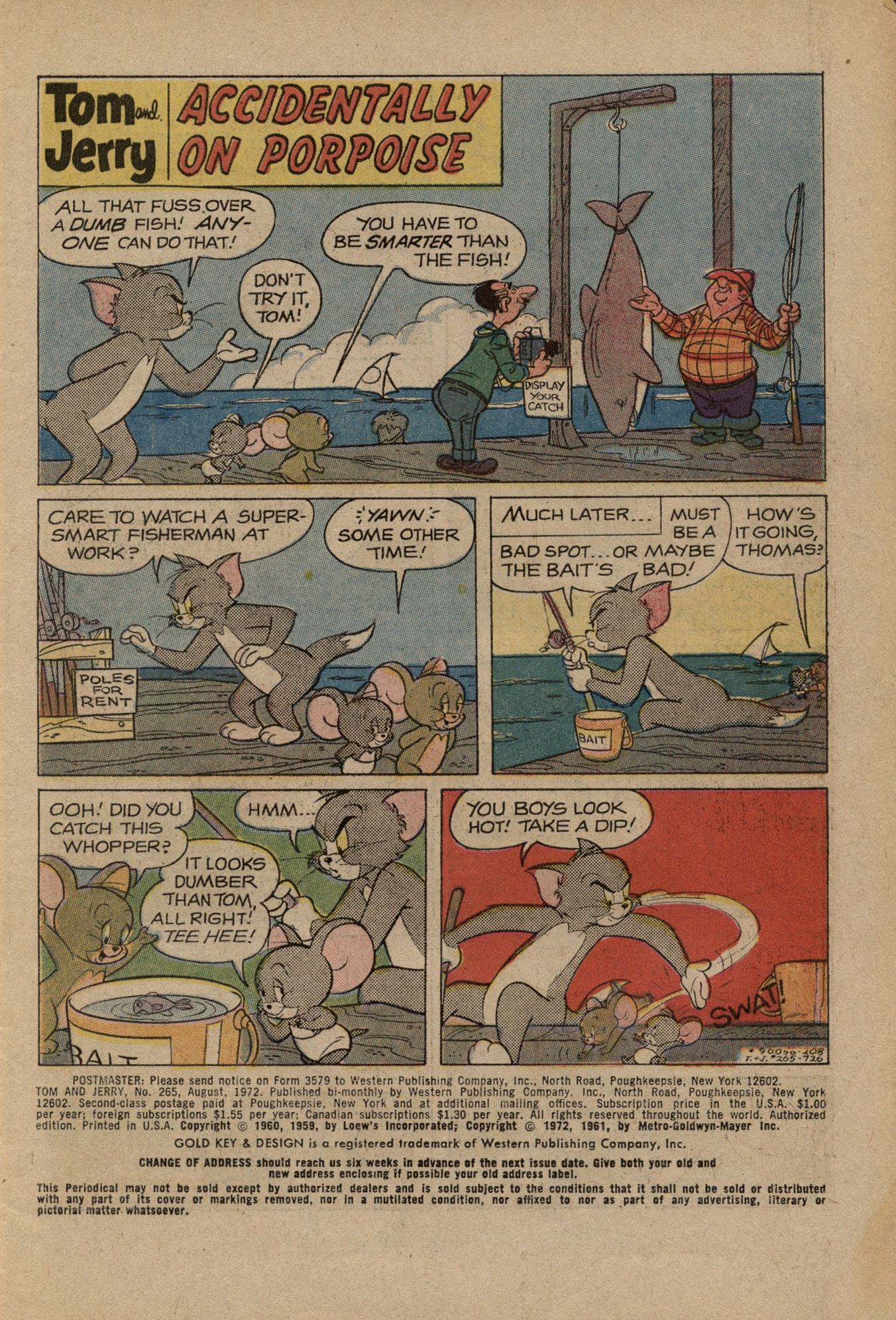 Read online Tom and Jerry comic -  Issue #265 - 3