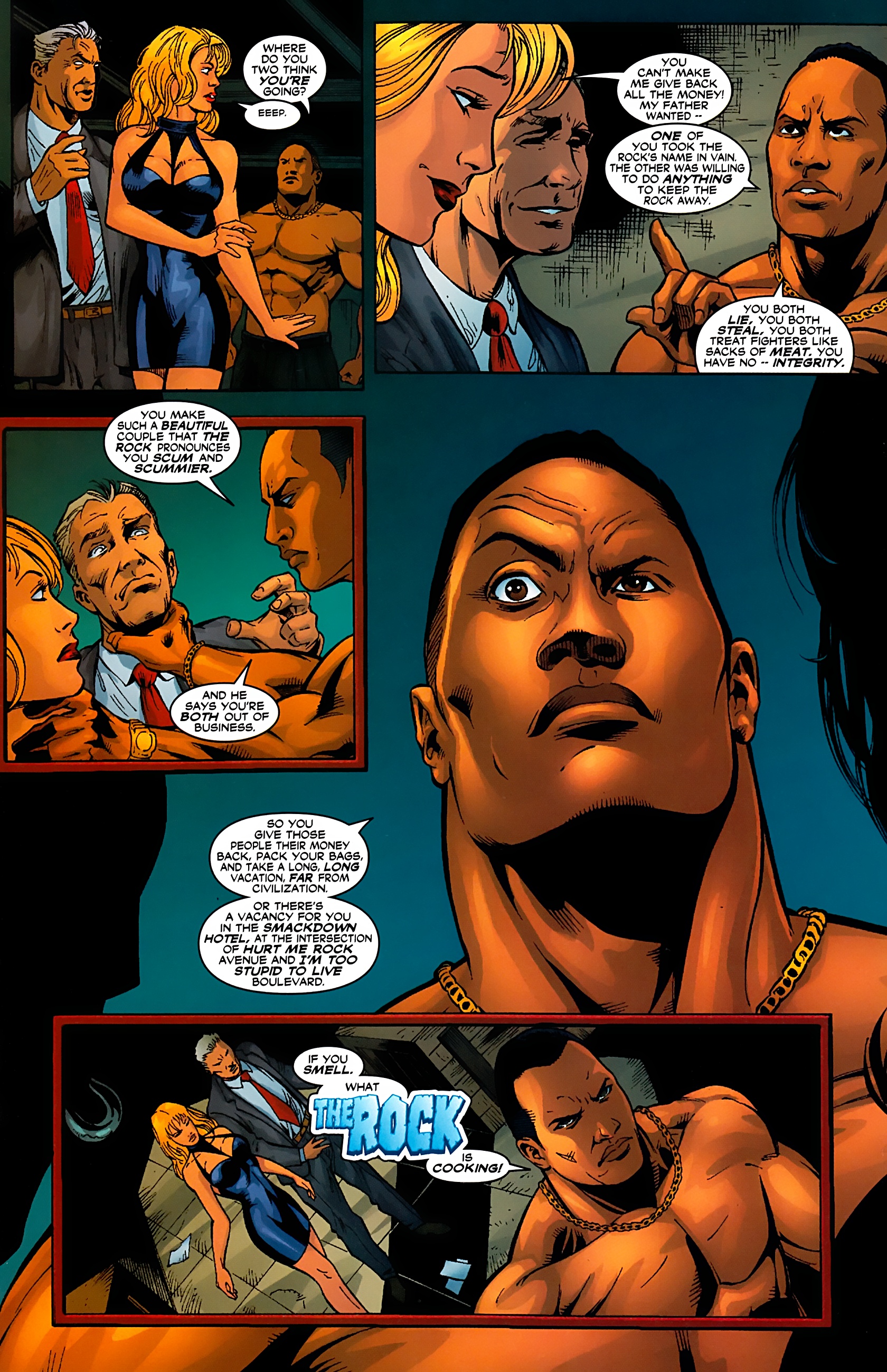 Read online The Rock comic -  Issue # Full - 22