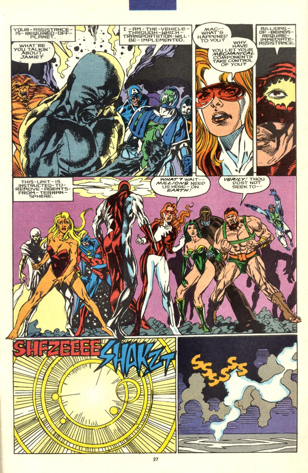 Read online Alpha Flight (1983) comic -  Issue #99 - 22