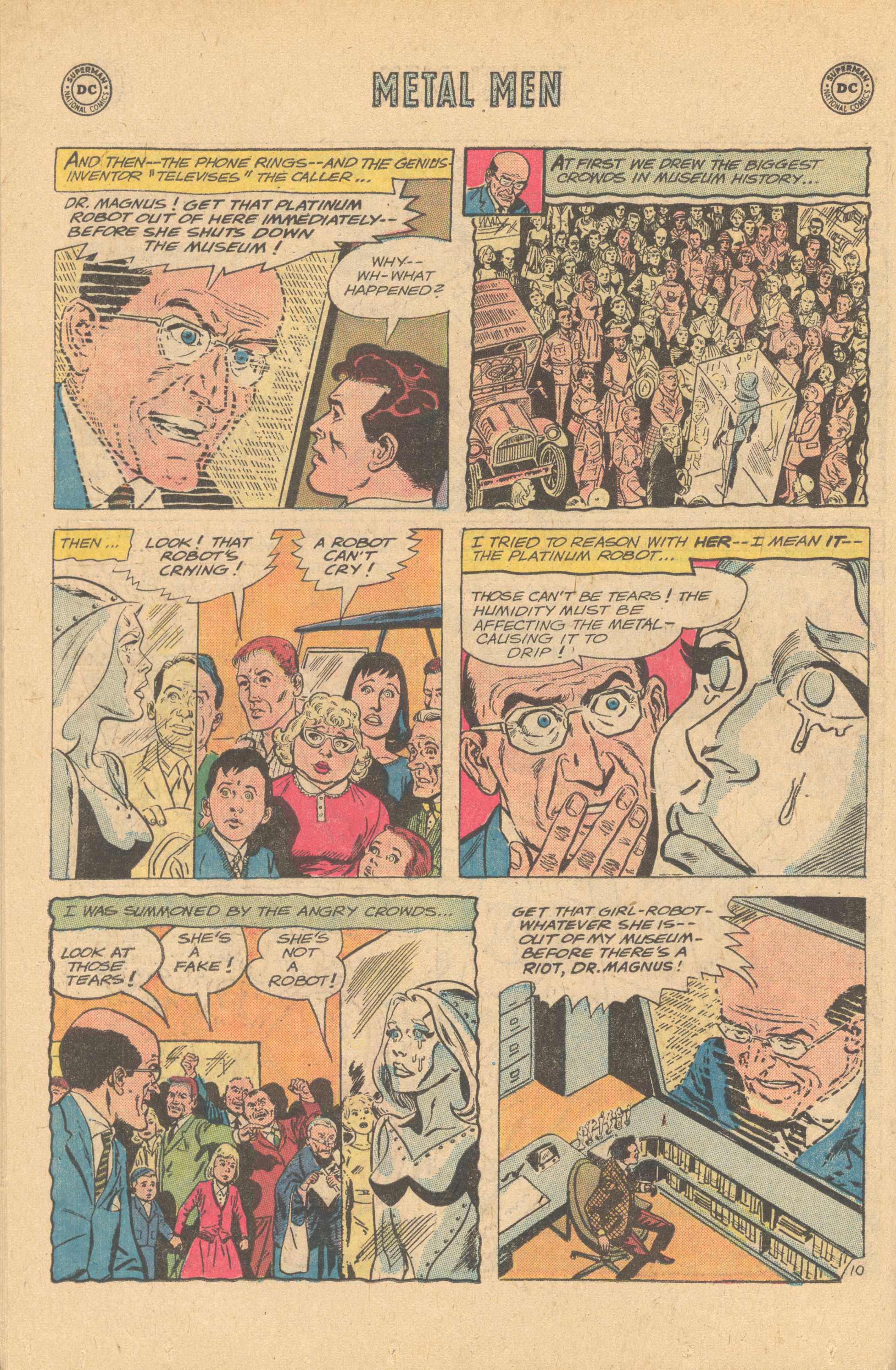 Read online Metal Men (1963) comic -  Issue #44 - 14