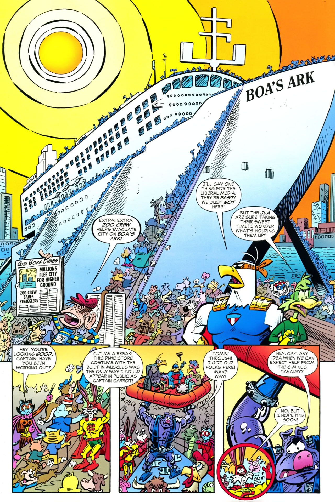 Read online Captain Carrot and the Final Ark comic -  Issue #3 - 11