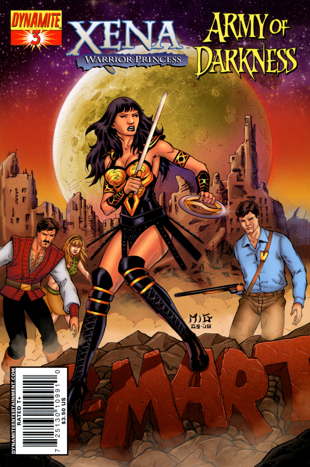 Read online Xena / Army of Darkness: What...Again?! comic -  Issue #3 - 1