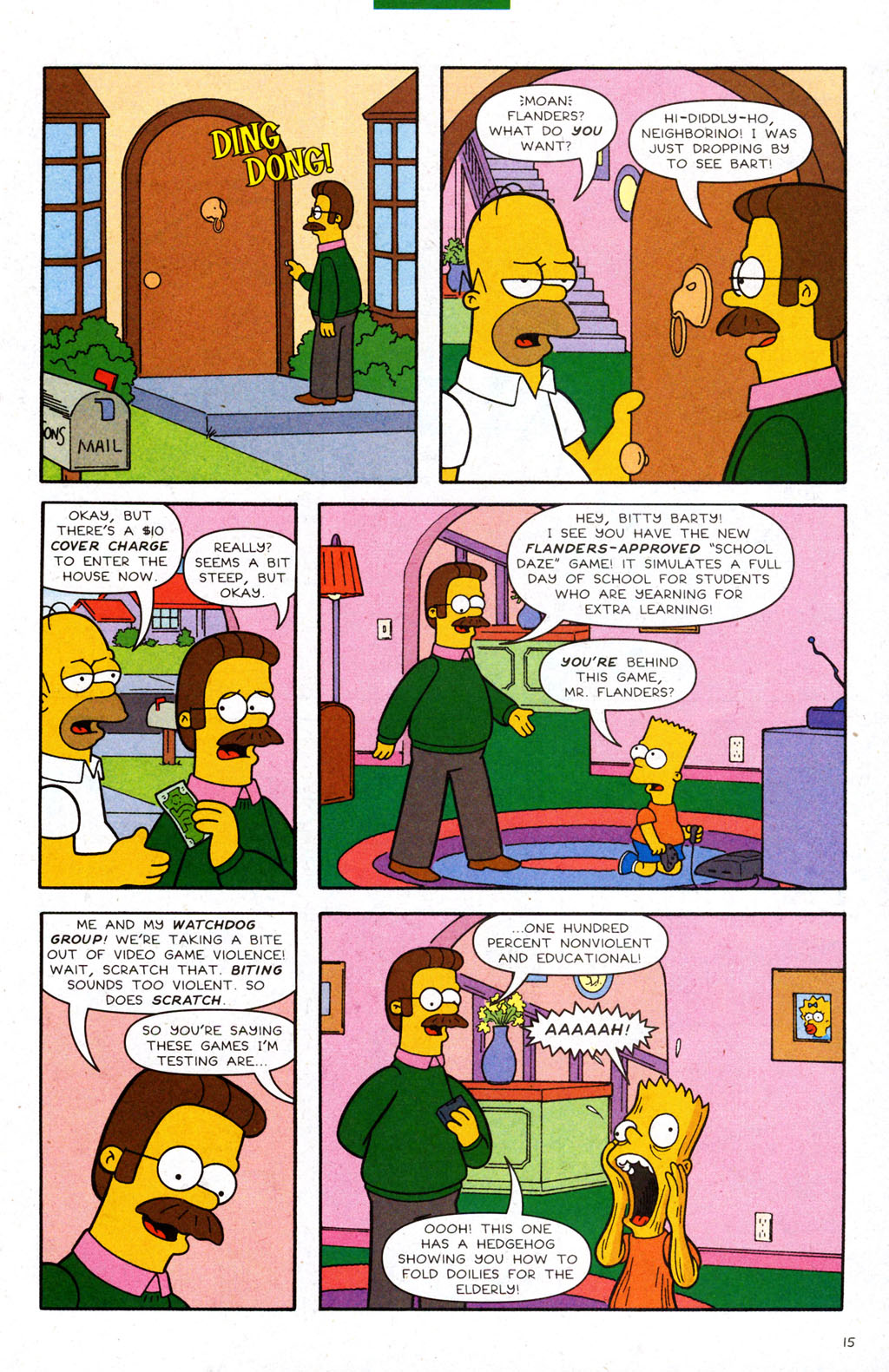 Read online Simpsons Comics comic -  Issue #110 - 16