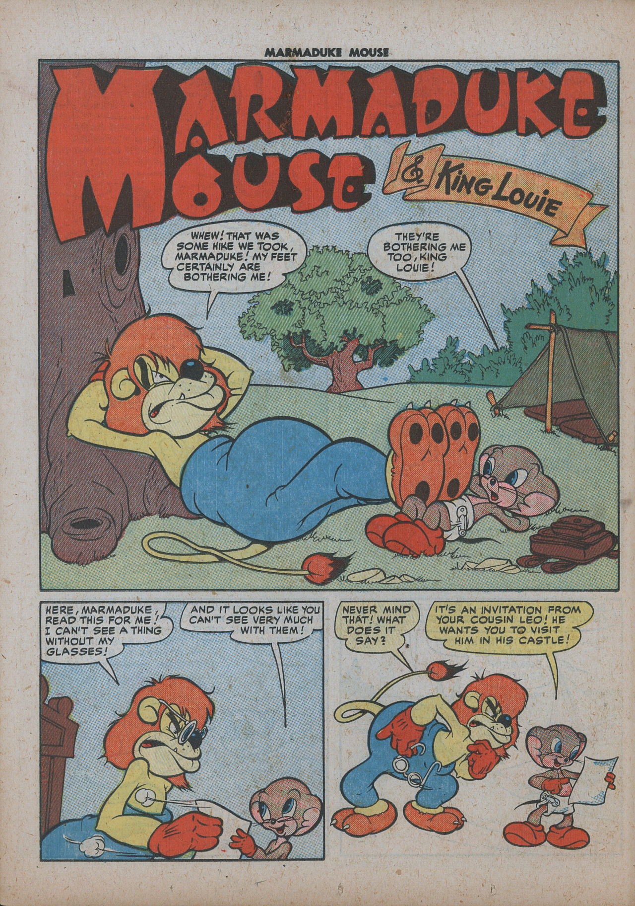 Read online Marmaduke Mouse comic -  Issue #23 - 26