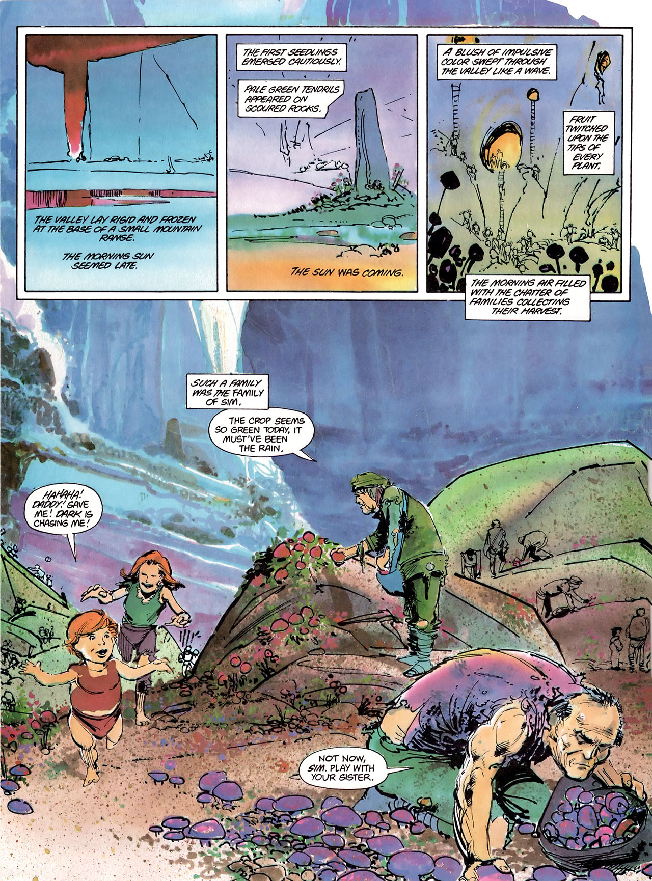 Read online Science Fiction Graphic Novel comic -  Issue #3 - 7