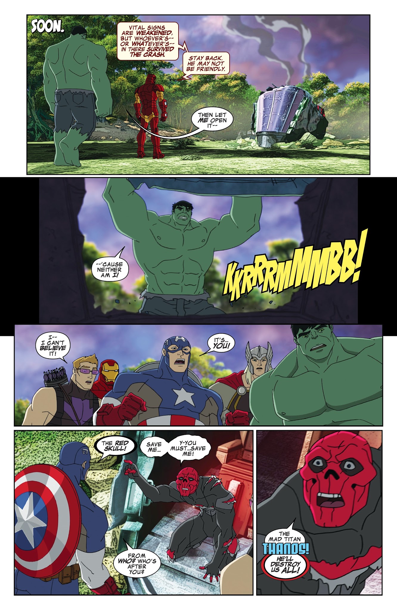 Read online Avengers vs. Thanos (2018) comic -  Issue # TPB - 9