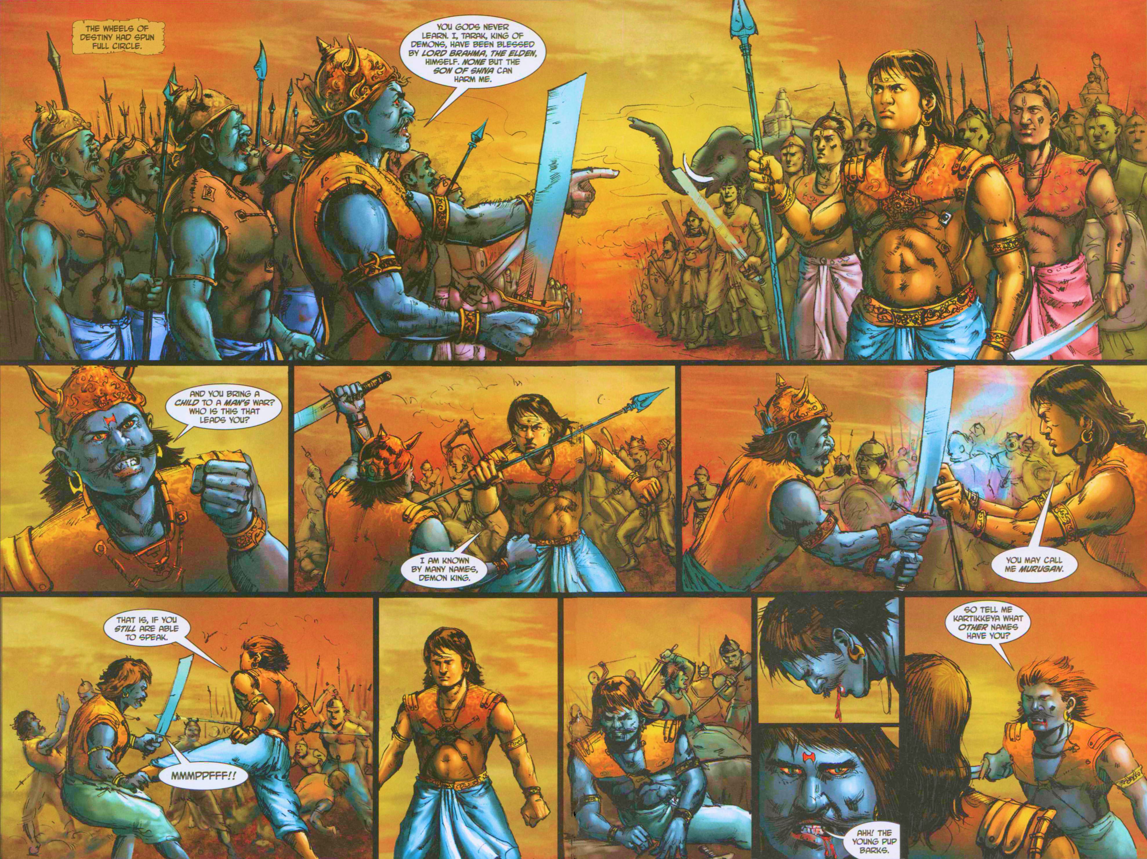 Read online India Authentic comic -  Issue #9 - 17