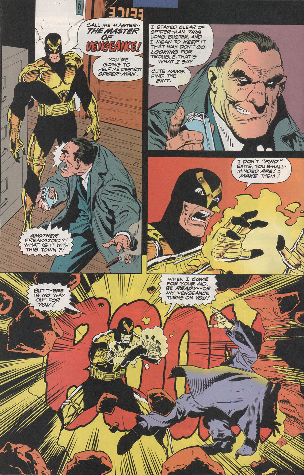 Read online Spider-Man (1990) comic -  Issue #32 - Vengeance Part 1 - 7