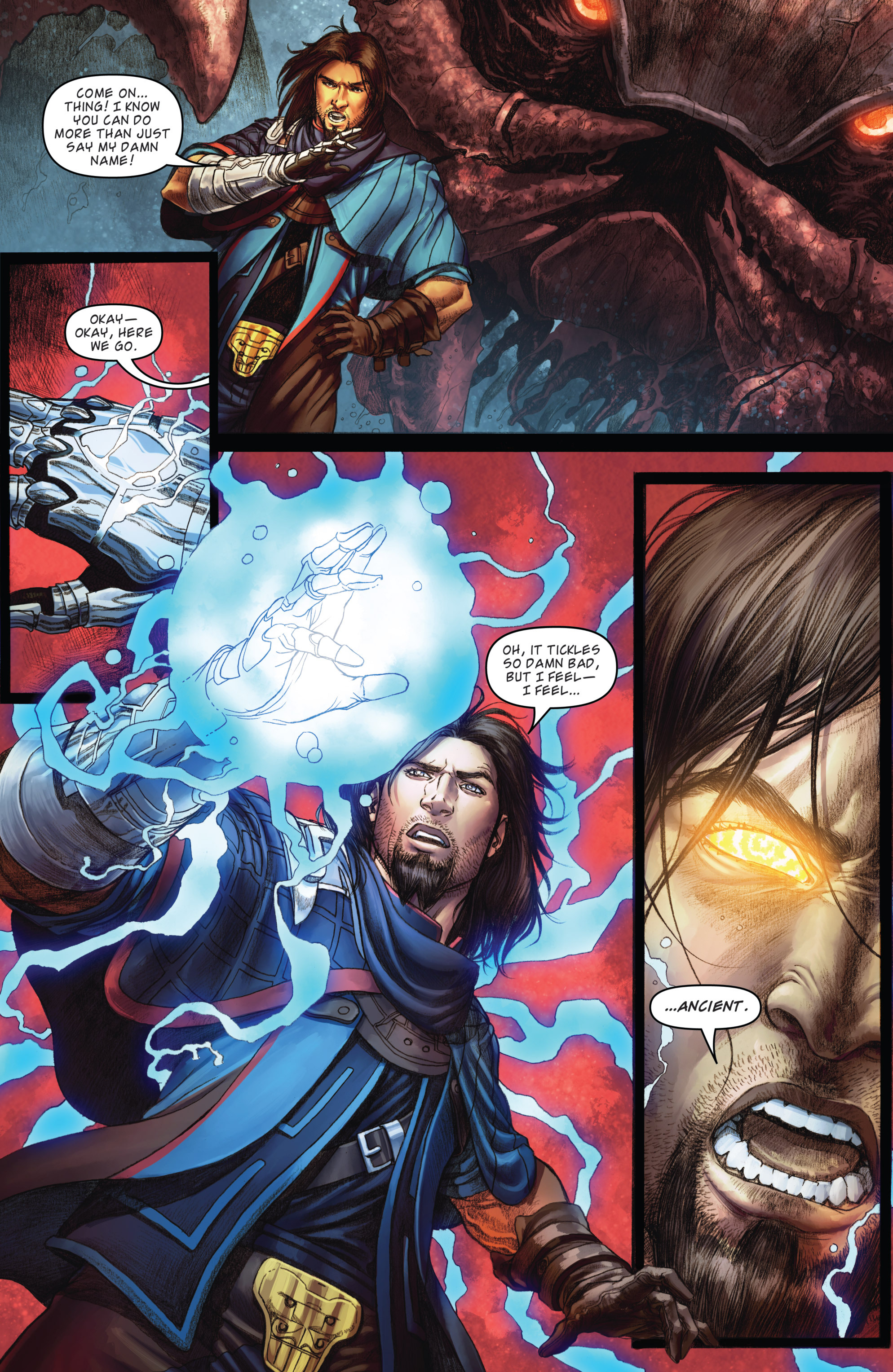 Read online Magic: The Gathering - Theros comic -  Issue #3 - 7