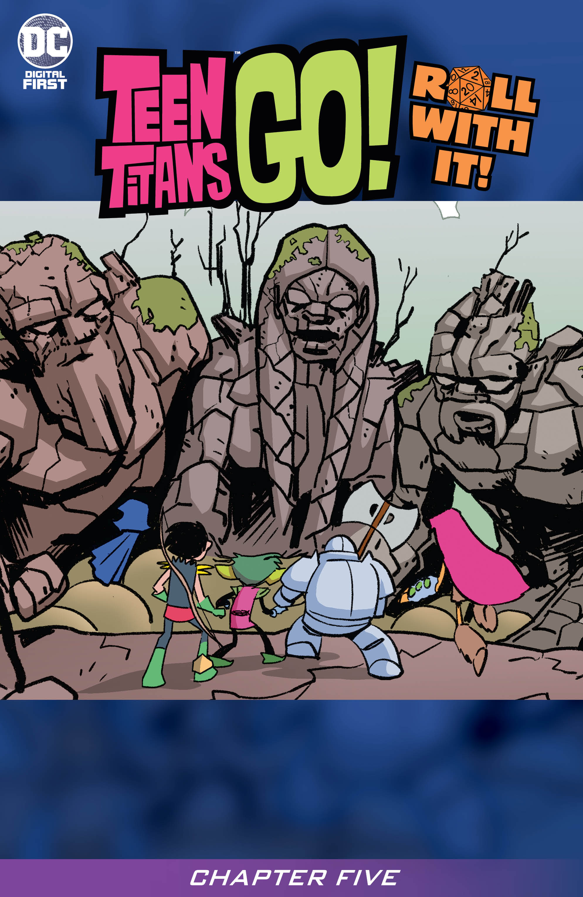 Read online Teen Titans Go! Roll With It! comic -  Issue #5 - 2