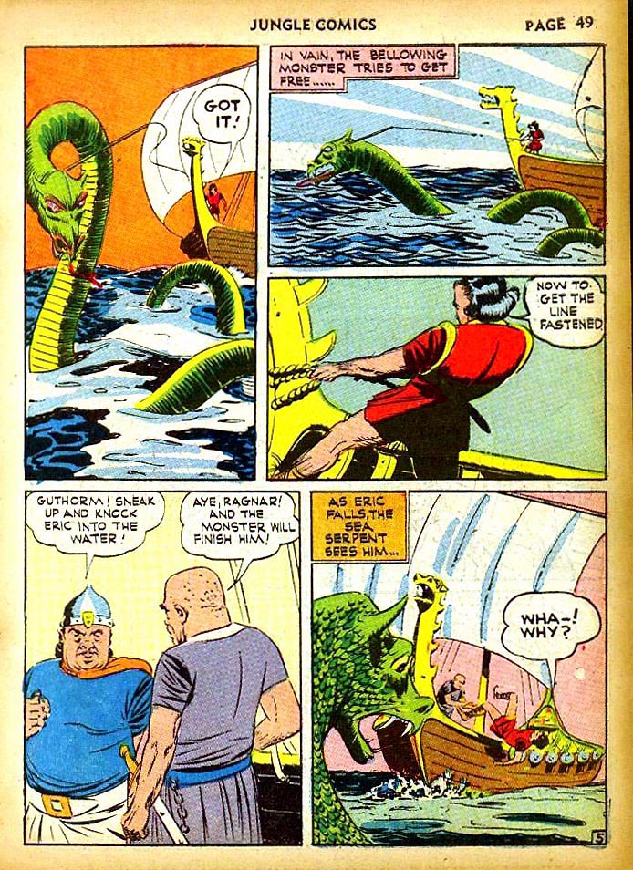 Read online Jungle Comics comic -  Issue #23 - 53