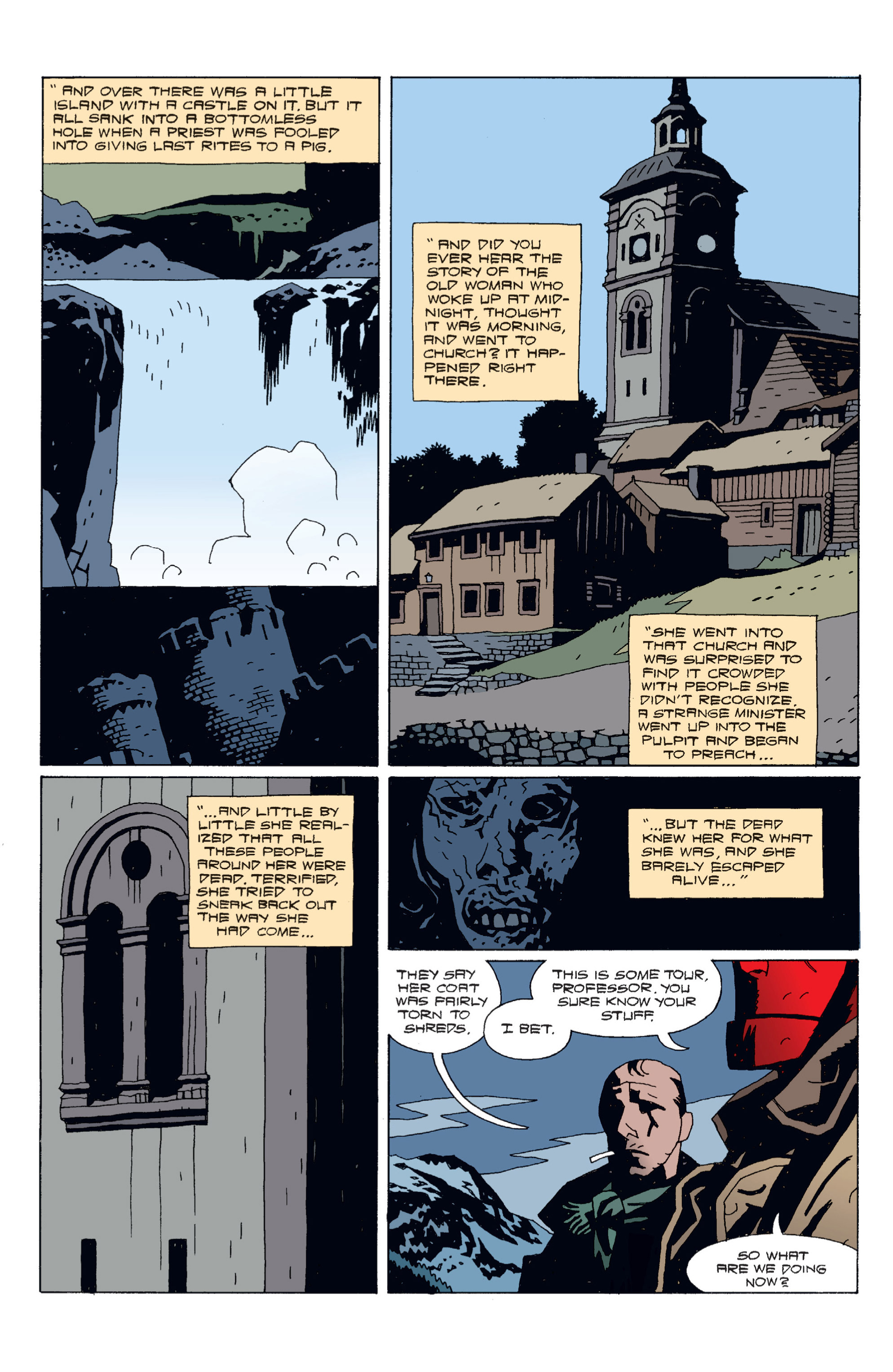Read online Hellboy comic -  Issue #4 - 21