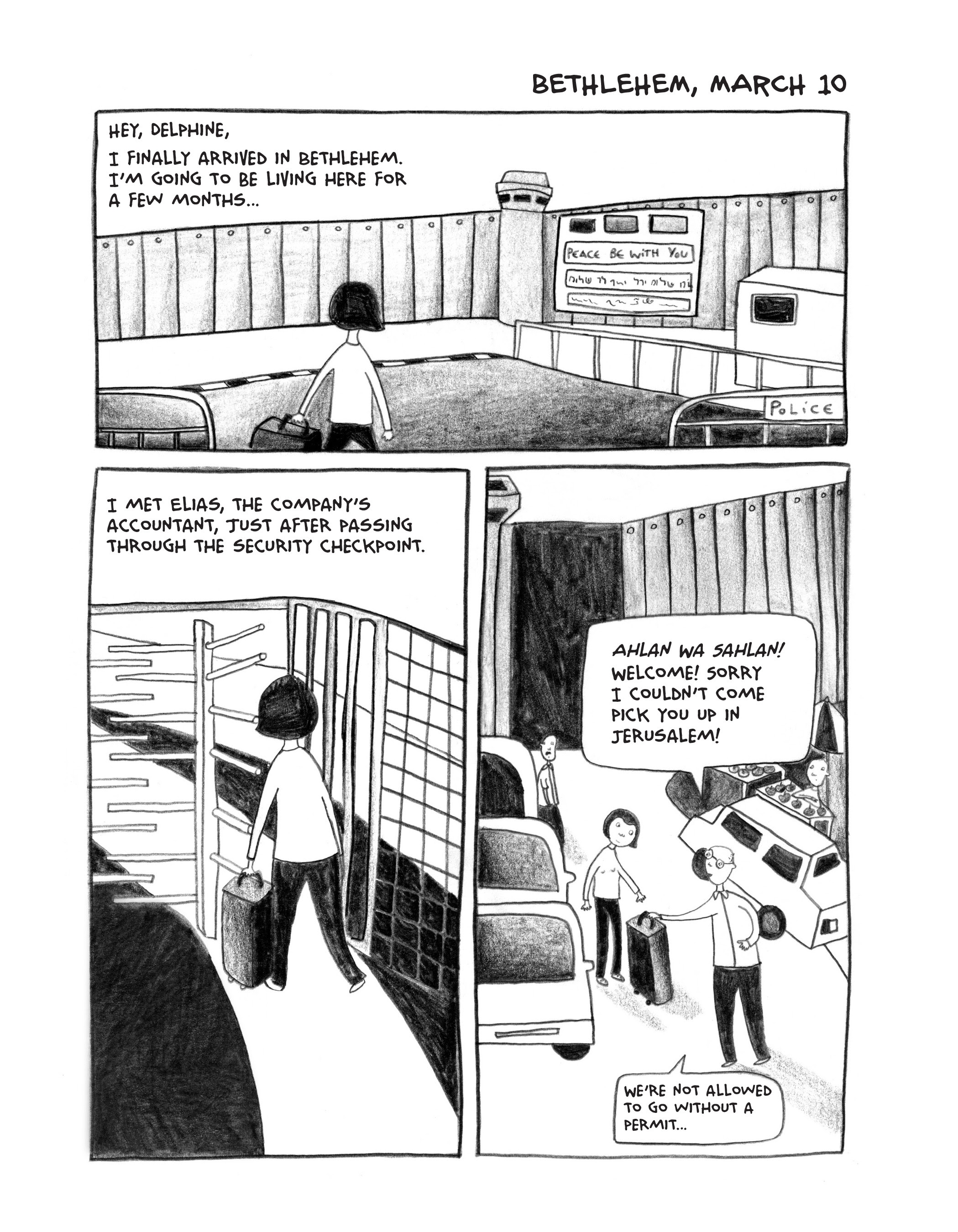 Read online Green Almonds: Letters from Palestine comic -  Issue # TPB (Part 1) - 7